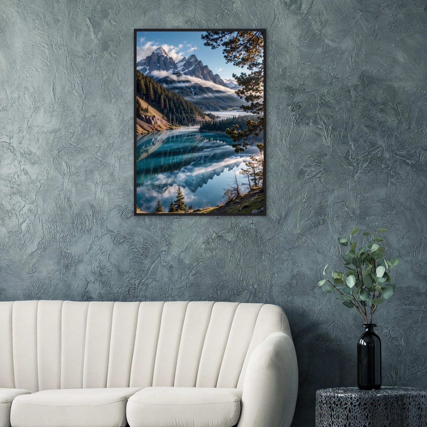Premium Matte Paper Wooden Framed Poster