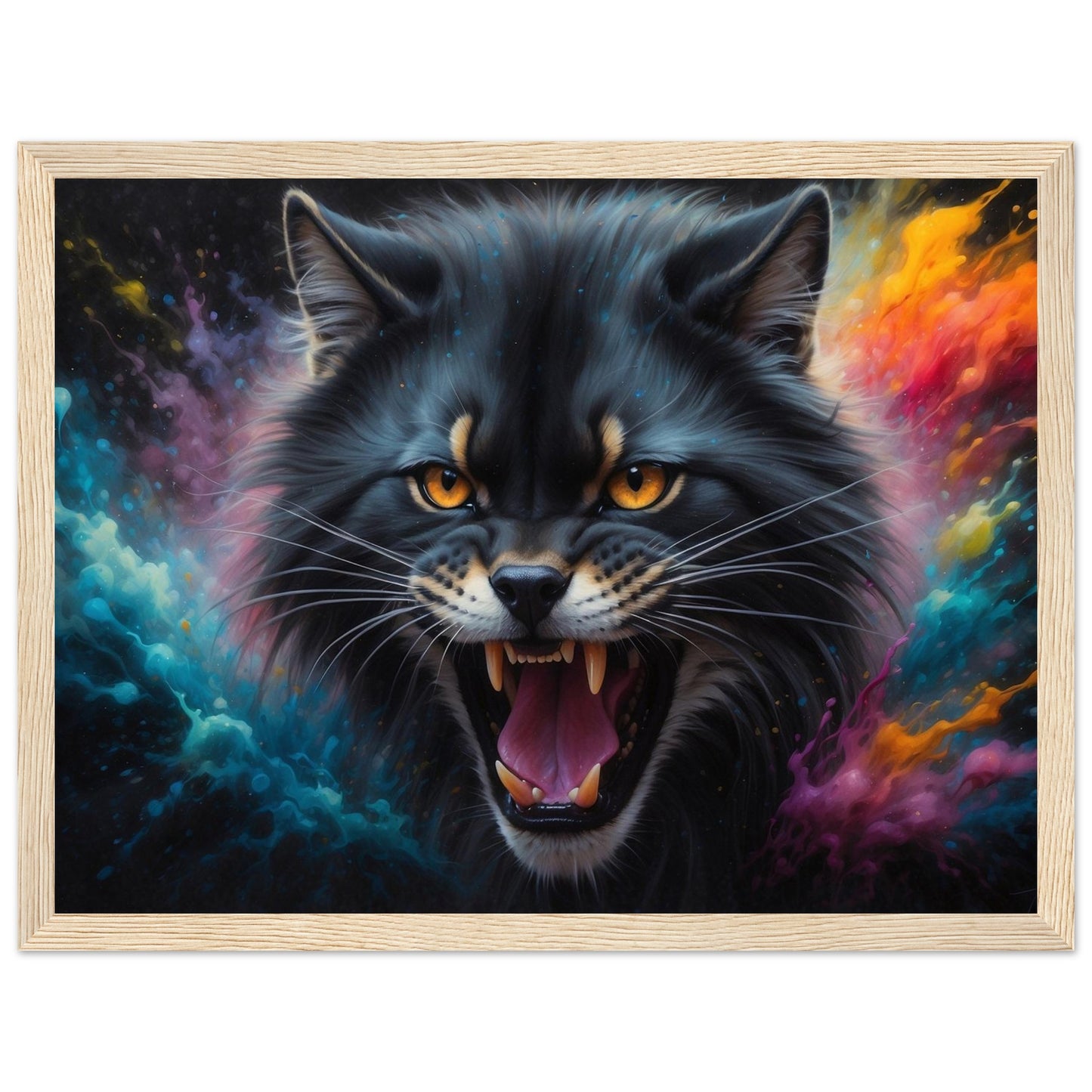 Premium Matte Paper Wooden Framed Poster