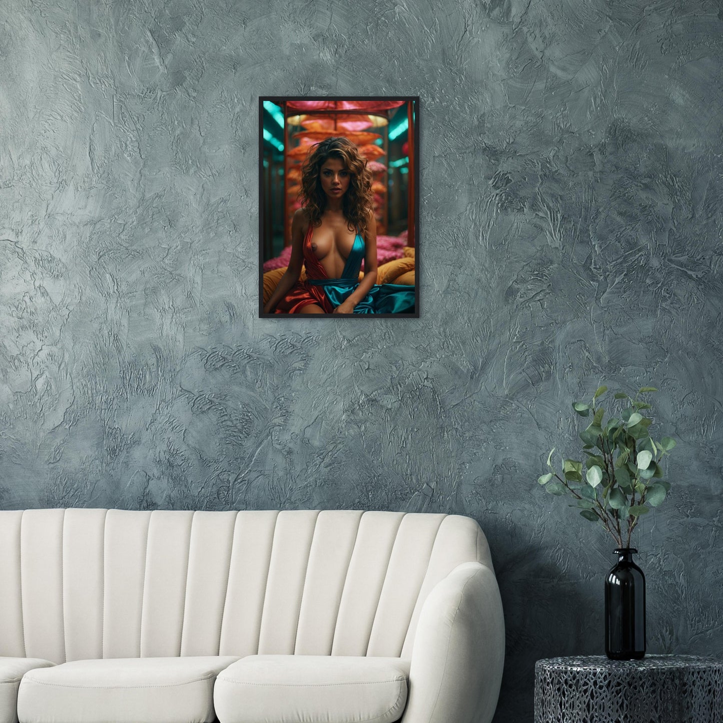 Premium Matte Paper Wooden Framed Poster