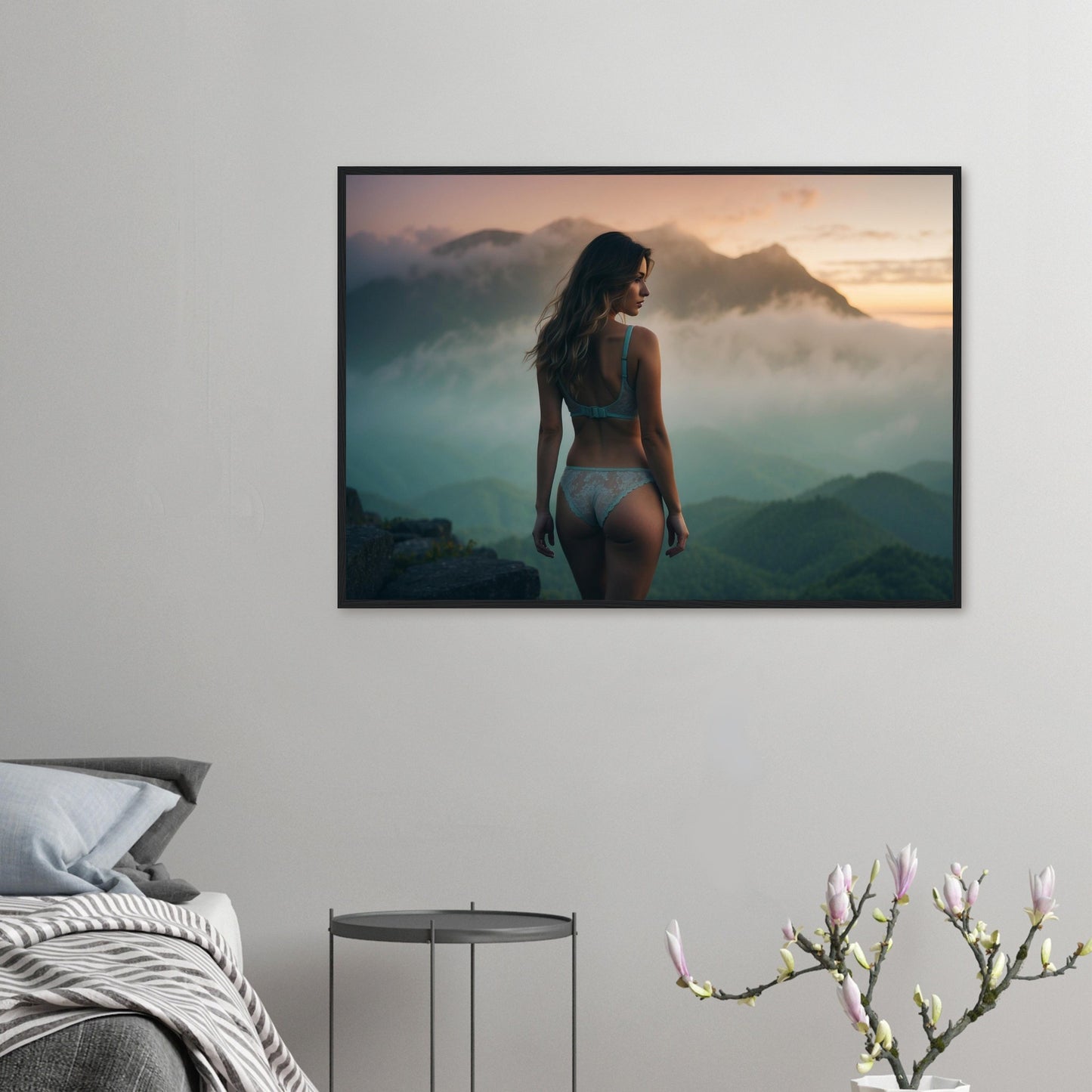 Premium Matte Paper Wooden Framed Poster