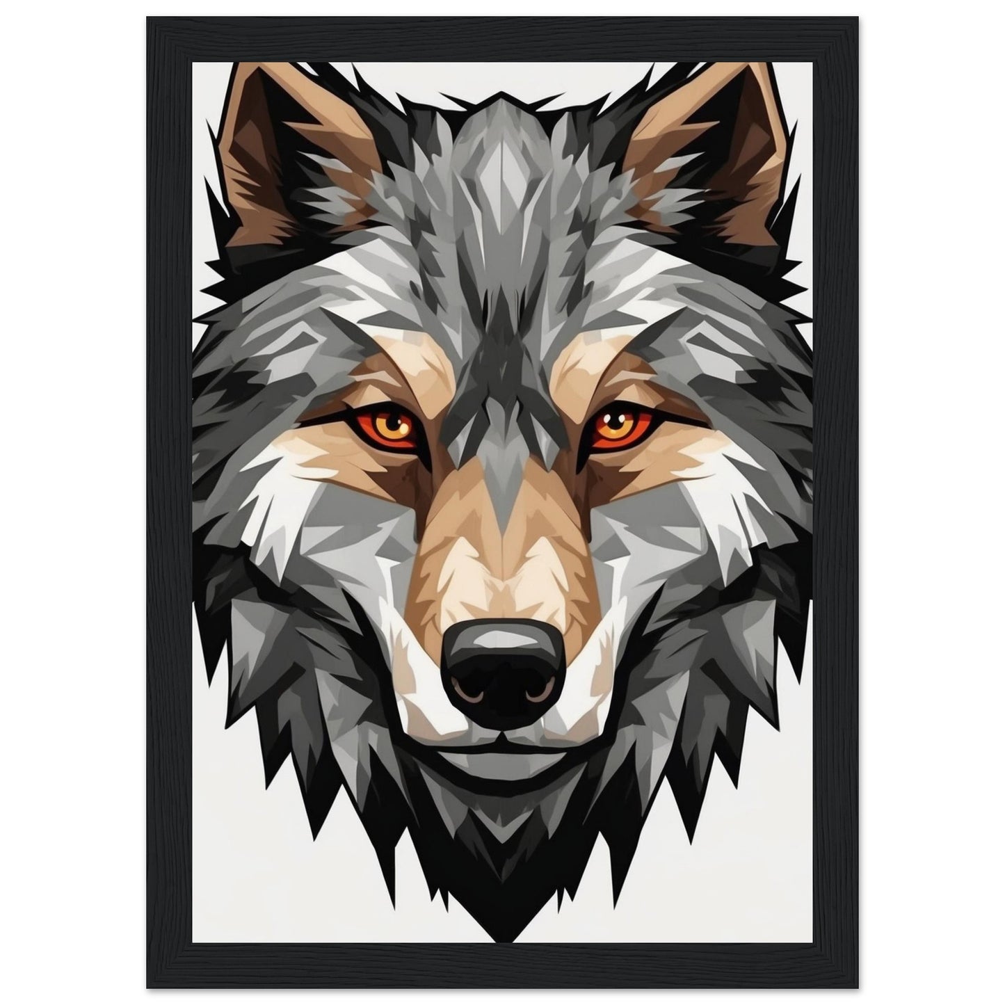 Premium Matte Paper Wooden Framed Poster