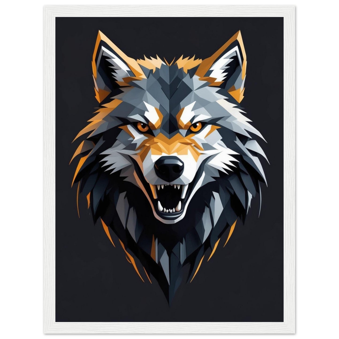 Premium Matte Paper Wooden Framed Poster