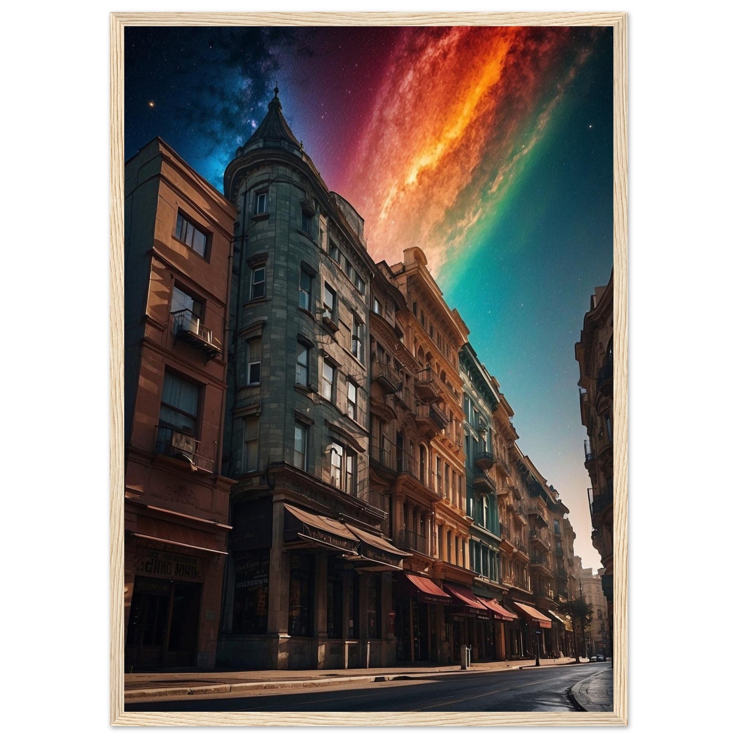 Premium Matte Paper Wooden Framed Poster