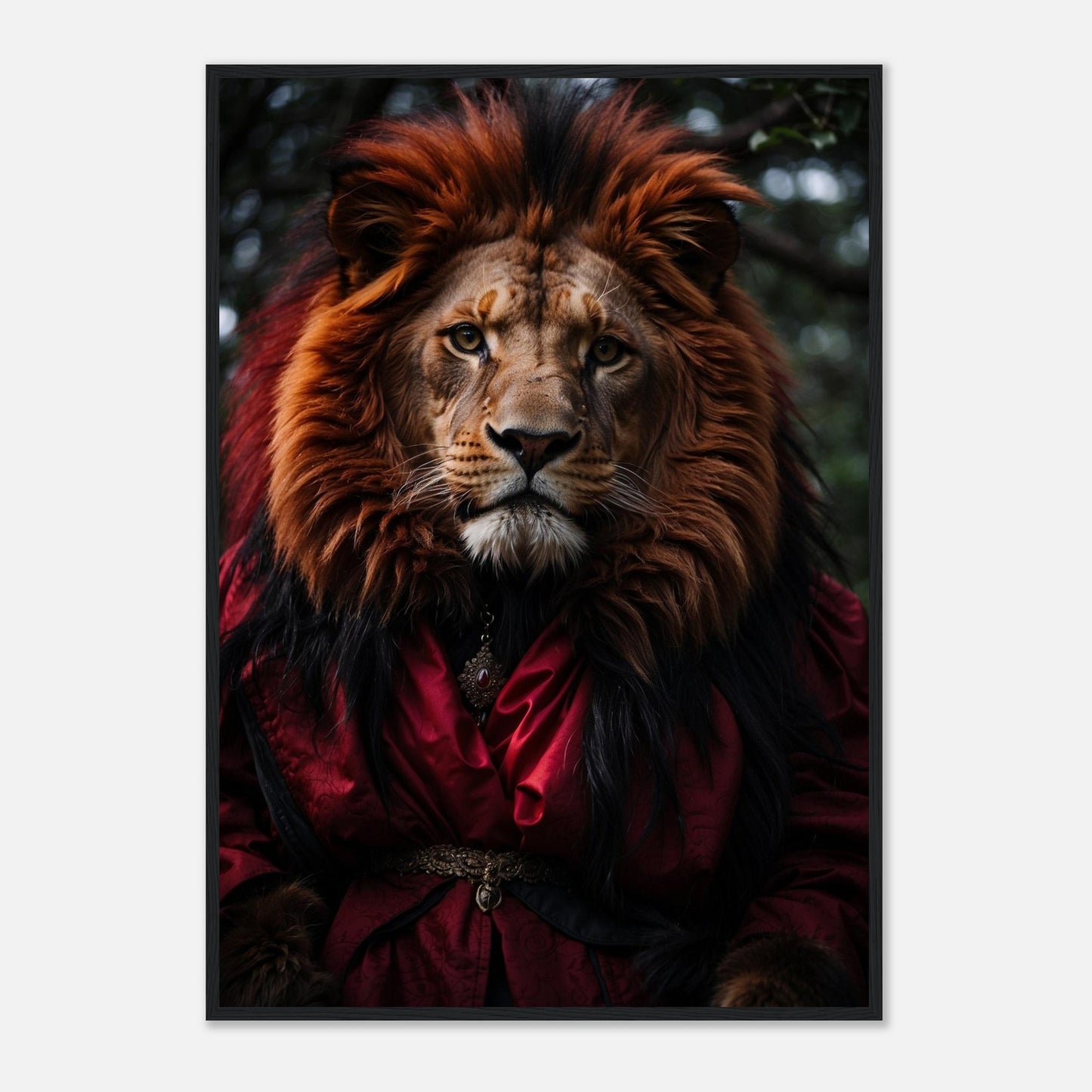 Premium Matte Paper Wooden Framed Poster