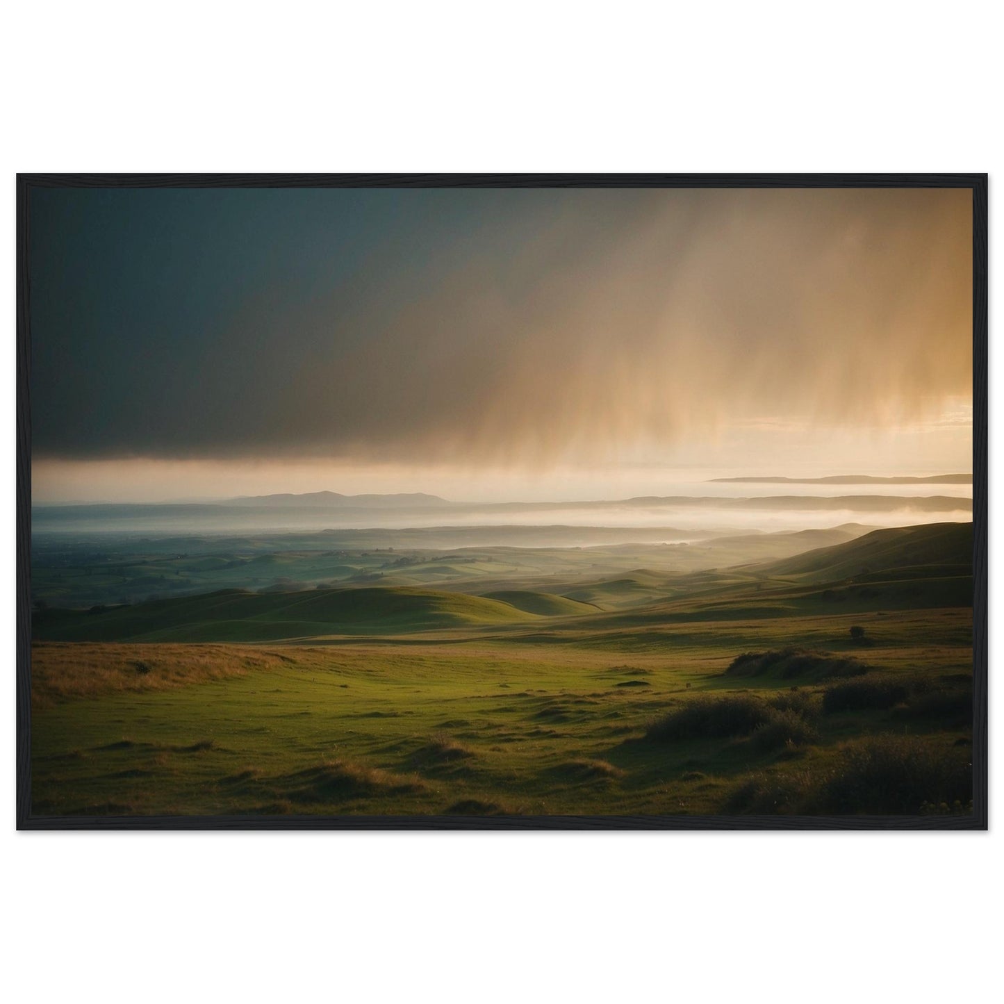 Premium Matte Paper Wooden Framed Poster