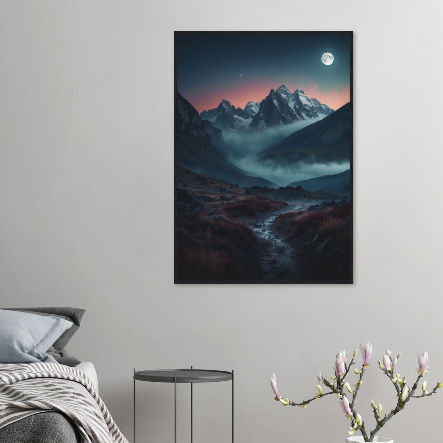Premium Matte Paper Wooden Framed Poster
