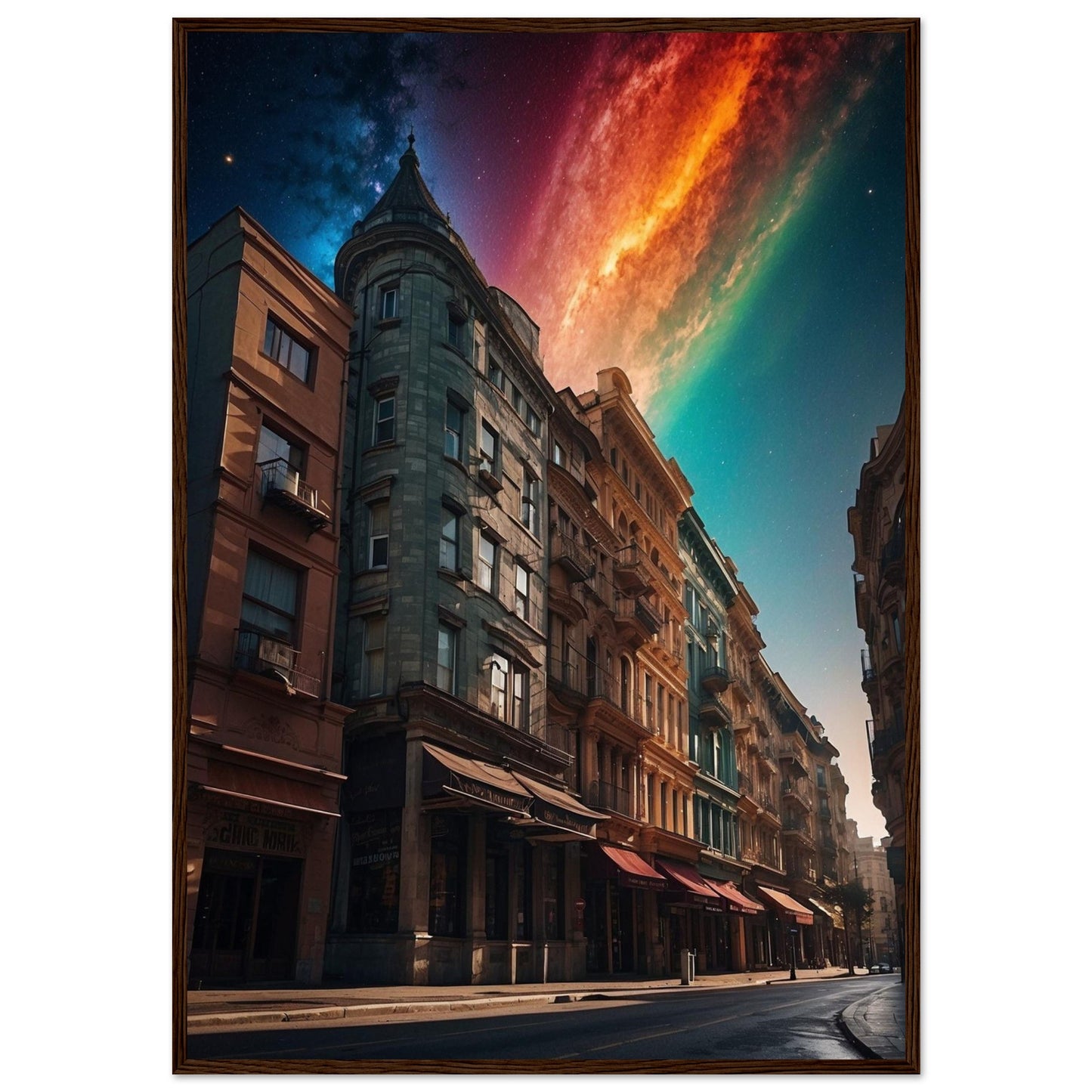 Premium Matte Paper Wooden Framed Poster