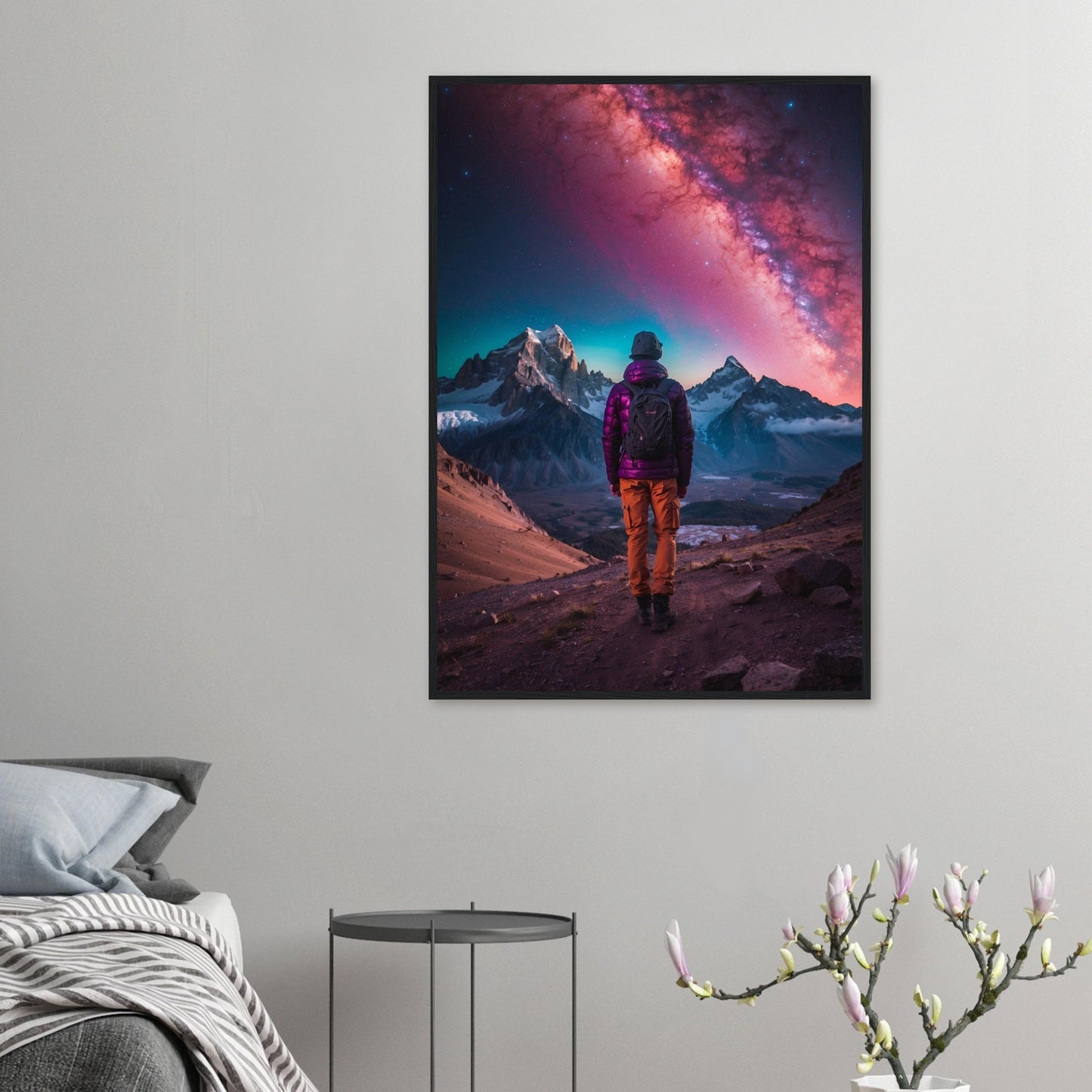 Premium Matte Paper Wooden Framed Poster
