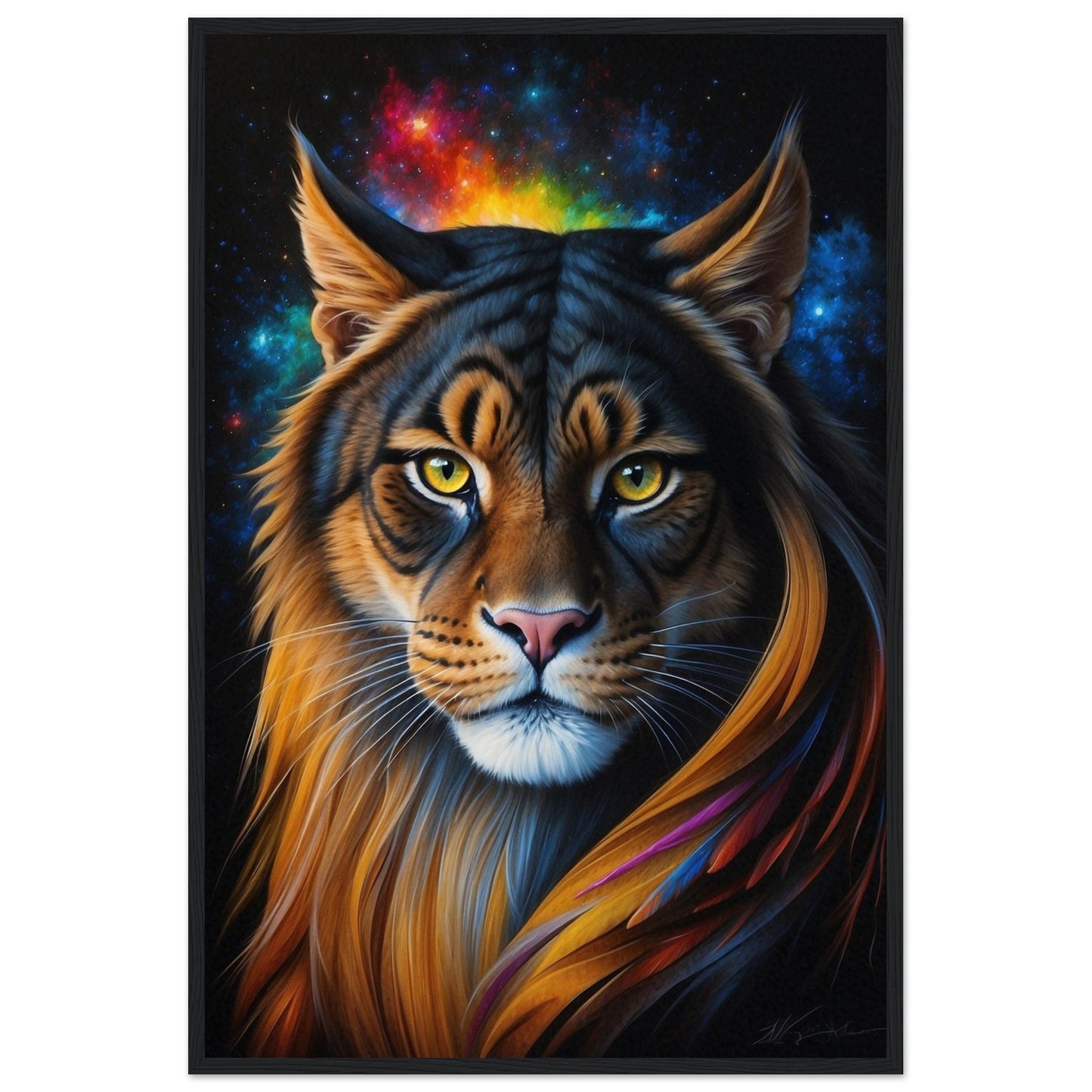 Premium Matte Paper Wooden Framed Poster