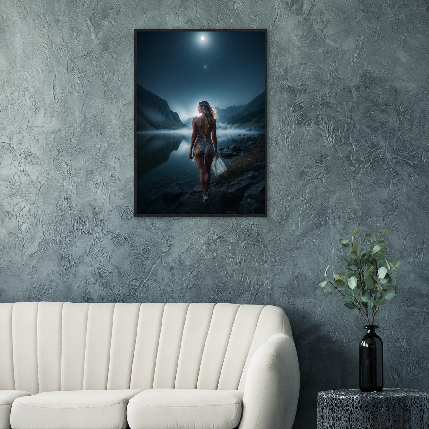 Premium Matte Paper Wooden Framed Poster