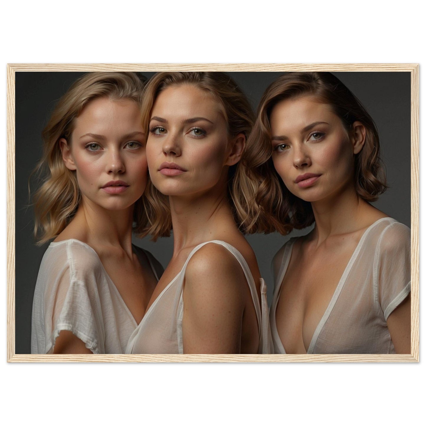 Premium Matte Paper Wooden Framed Poster