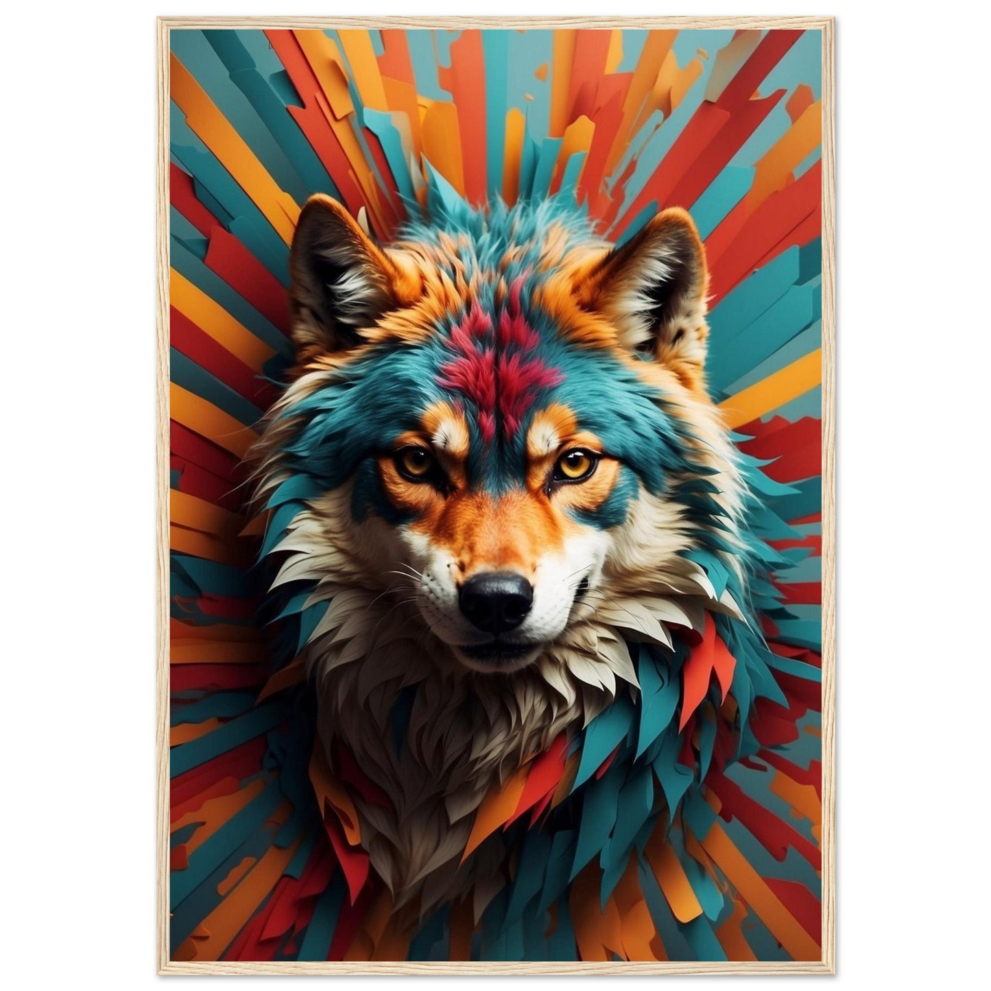 Premium Matte Paper Wooden Framed Poster