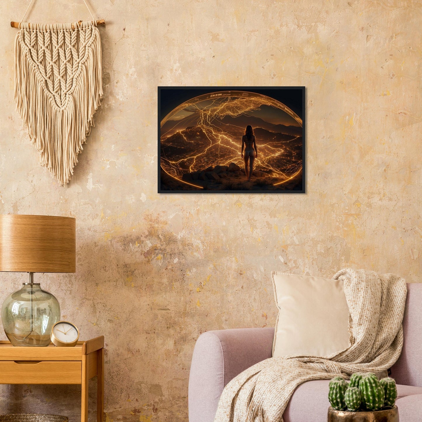 Premium Matte Paper Wooden Framed Poster