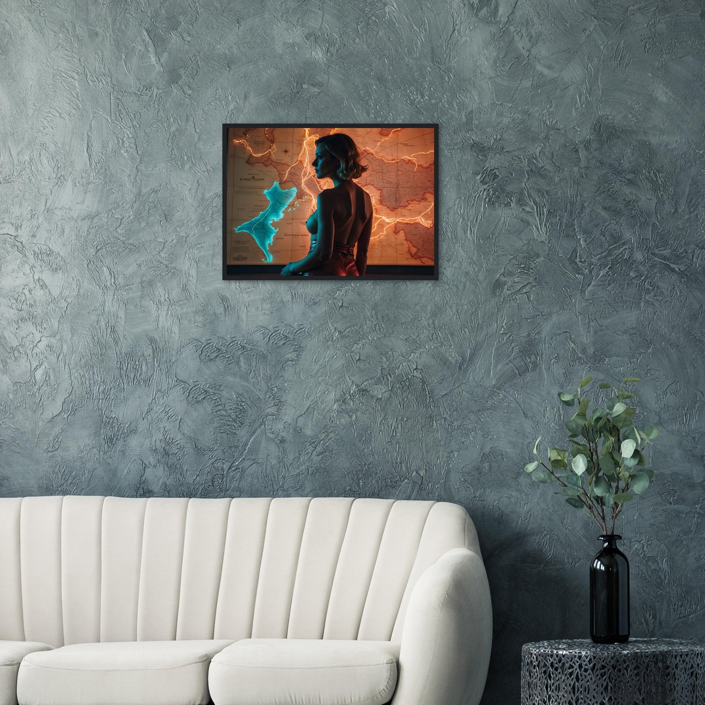 Premium Matte Paper Wooden Framed Poster