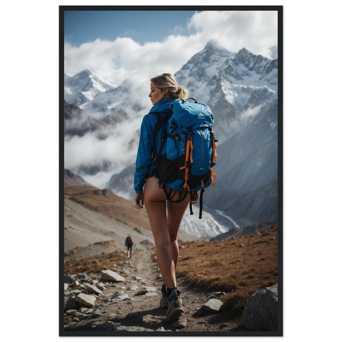 Premium Matte Paper Wooden Framed Poster