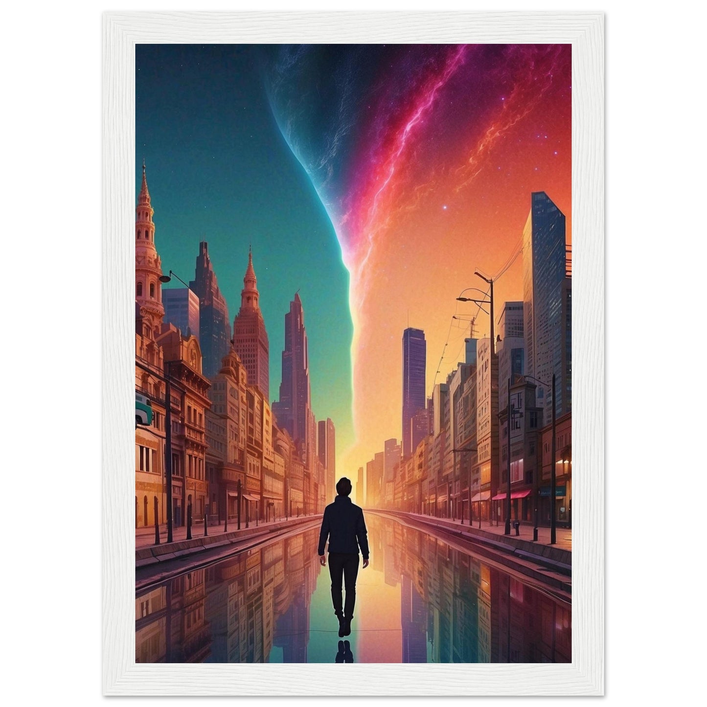 Premium Matte Paper Wooden Framed Poster