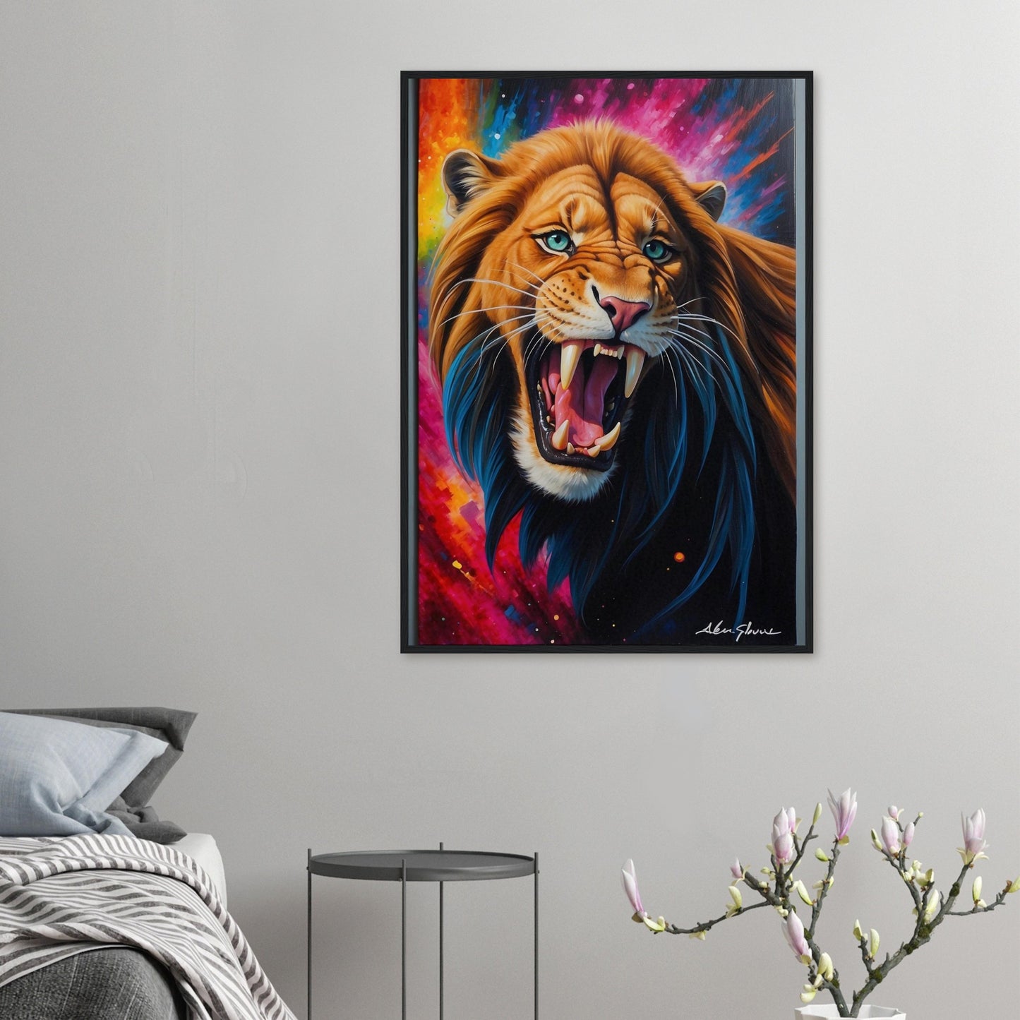 Premium Matte Paper Wooden Framed Poster