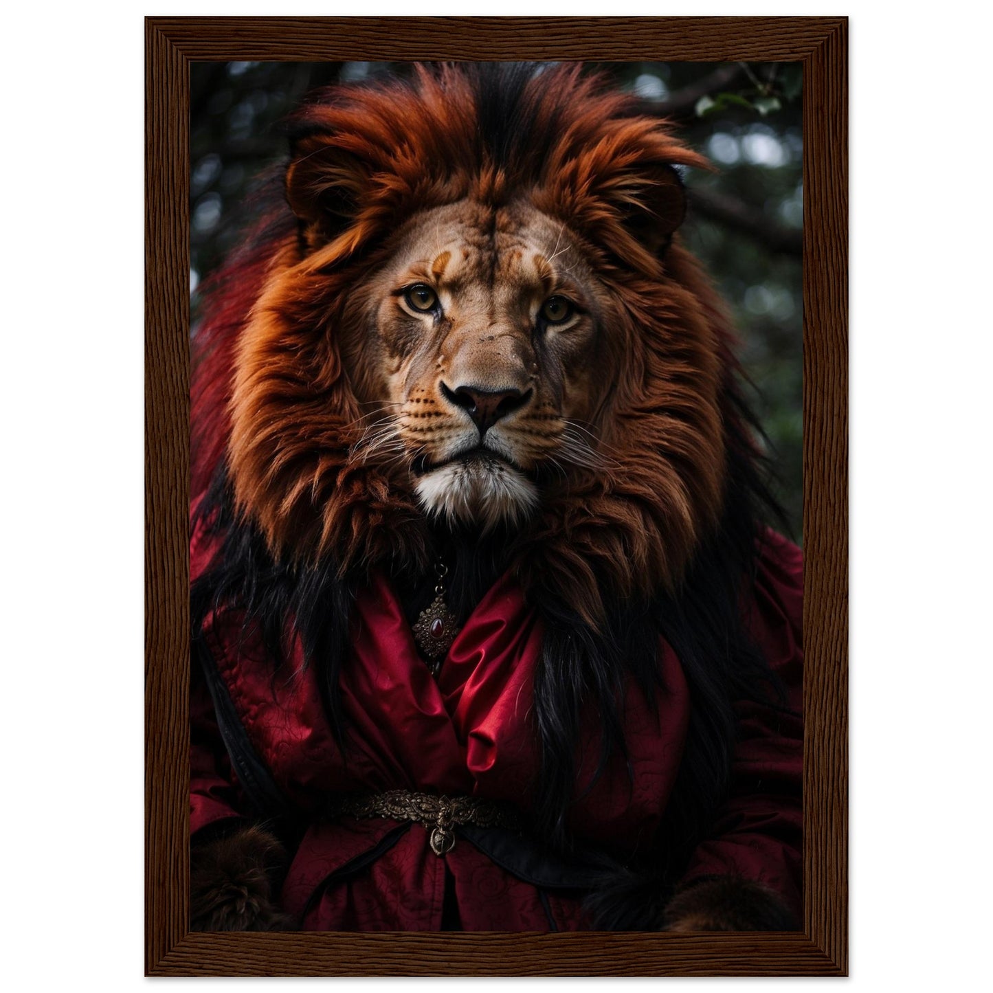 Premium Matte Paper Wooden Framed Poster