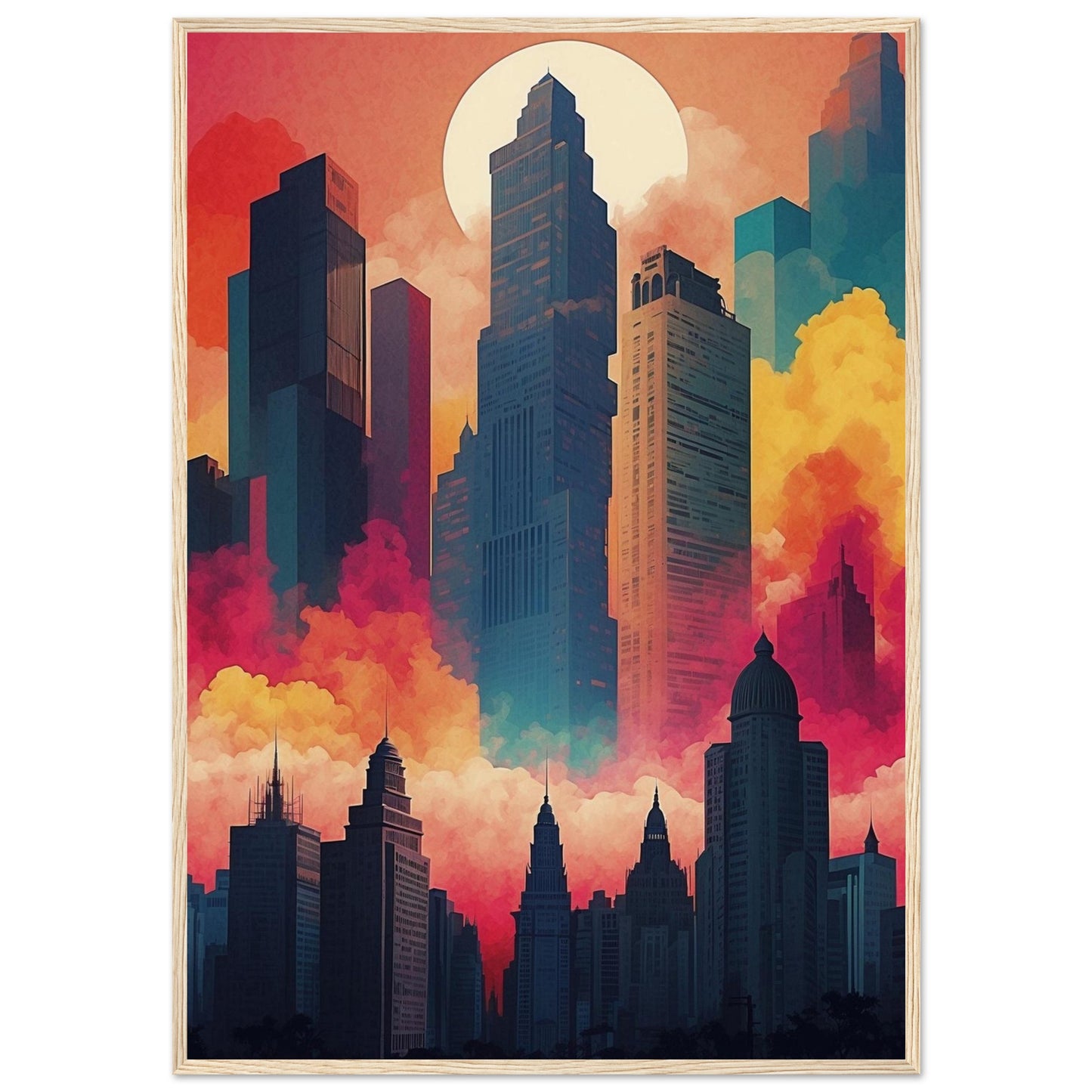 Premium Matte Paper Wooden Framed Poster