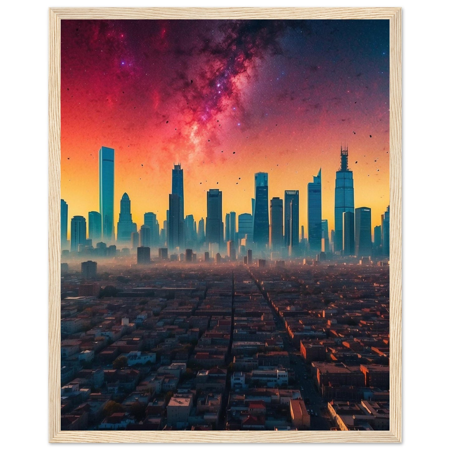 Premium Matte Paper Wooden Framed Poster