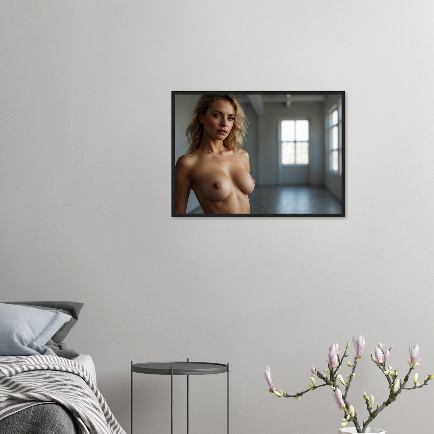 Premium Matte Paper Wooden Framed Poster