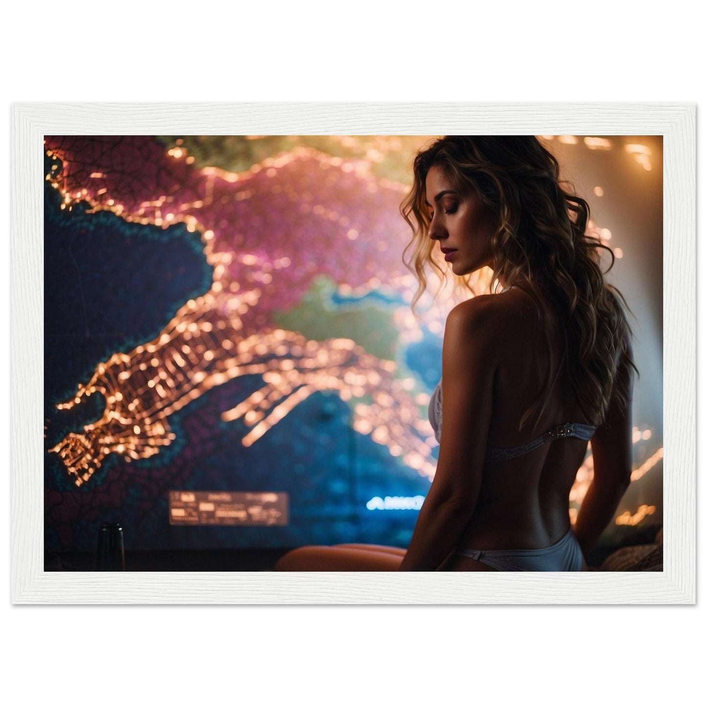 Premium Matte Paper Wooden Framed Poster