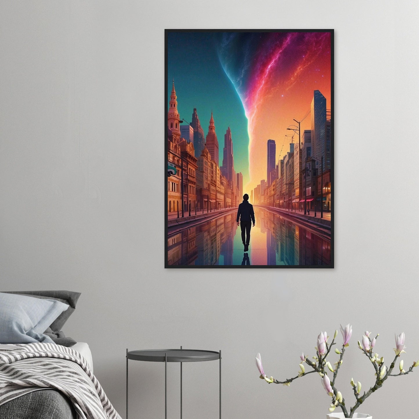 Premium Matte Paper Wooden Framed Poster