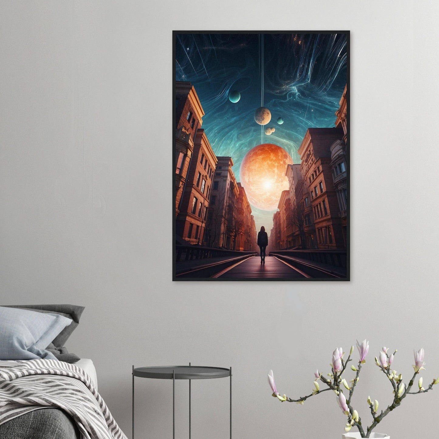 Premium Matte Paper Wooden Framed Poster