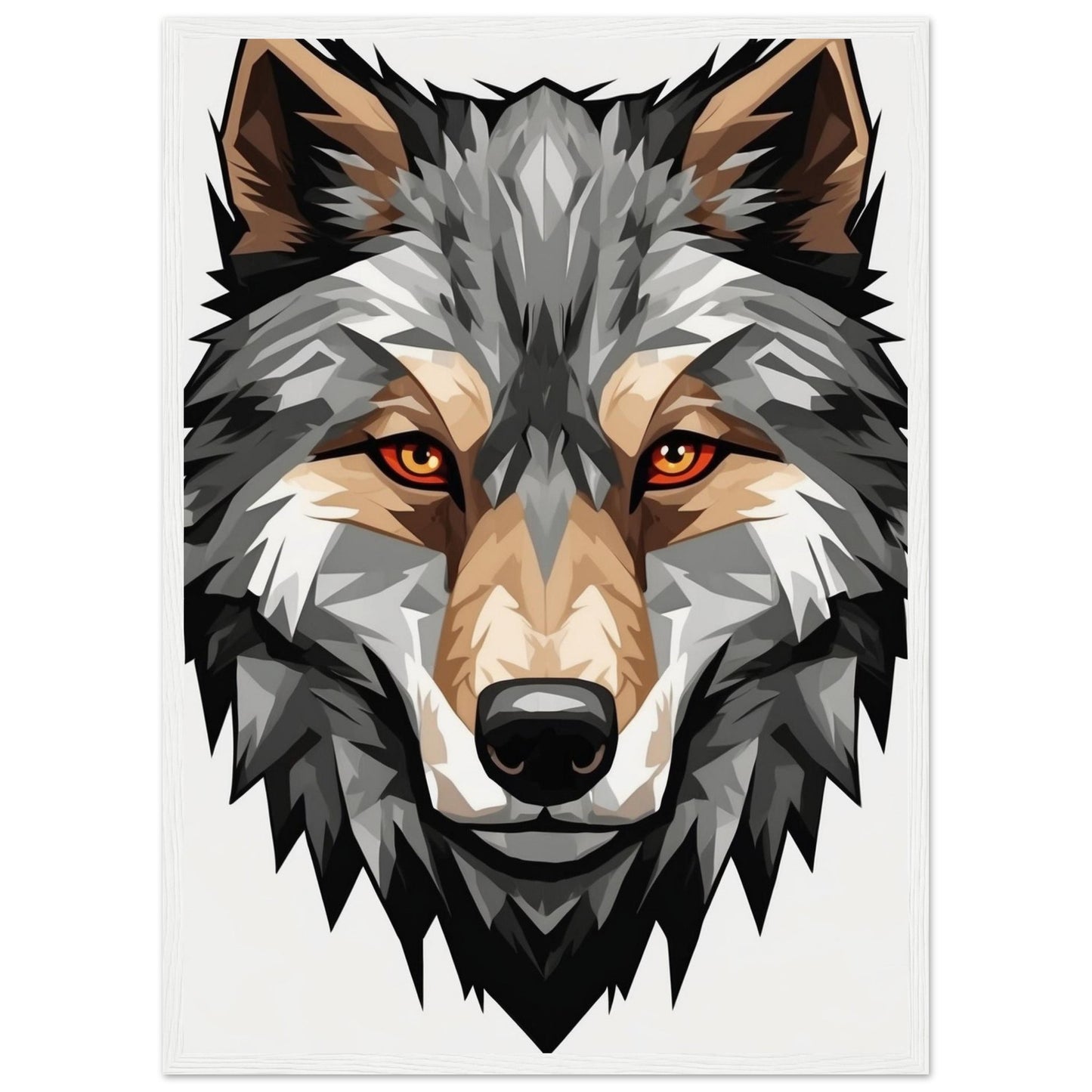 Premium Matte Paper Wooden Framed Poster