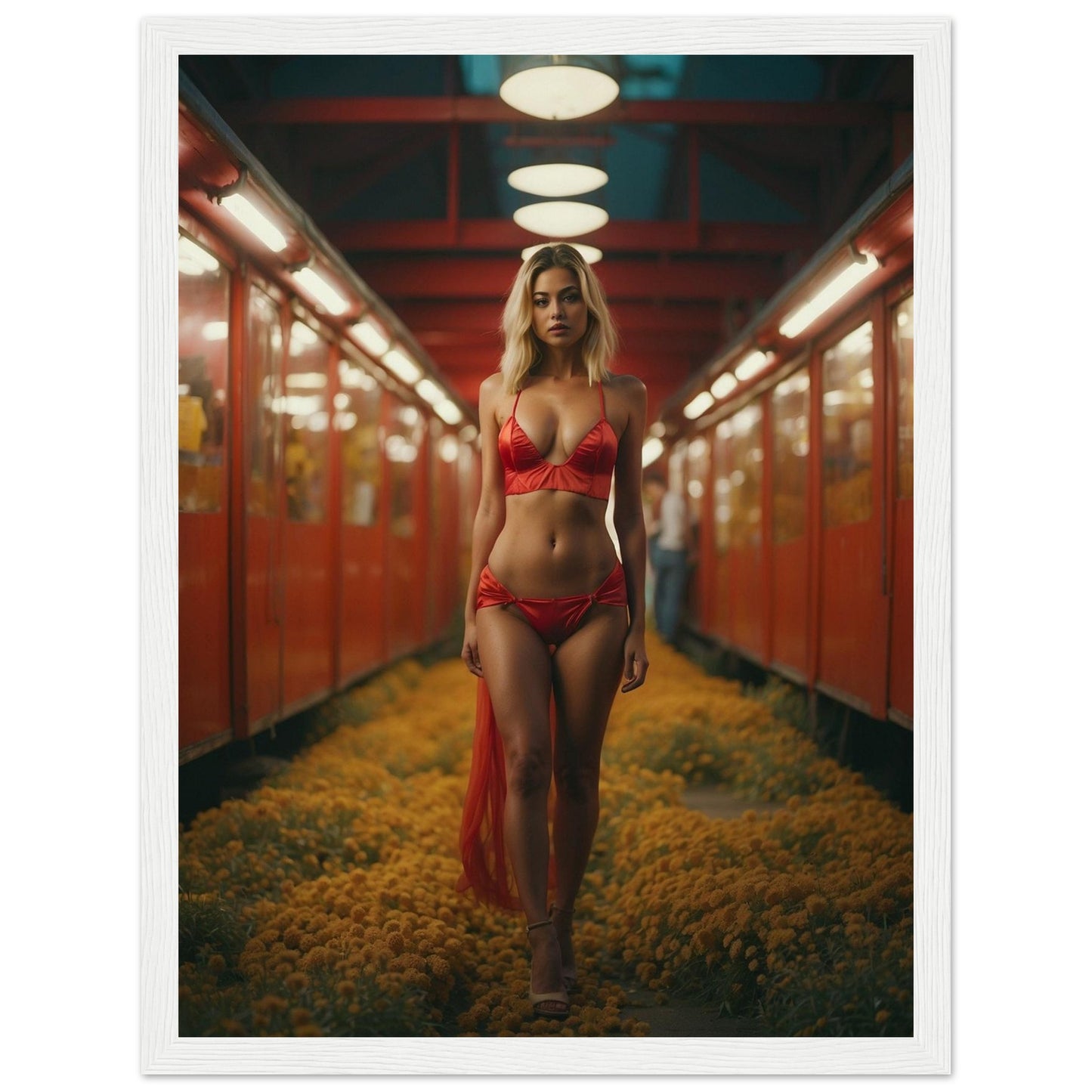 Premium Matte Paper Wooden Framed Poster