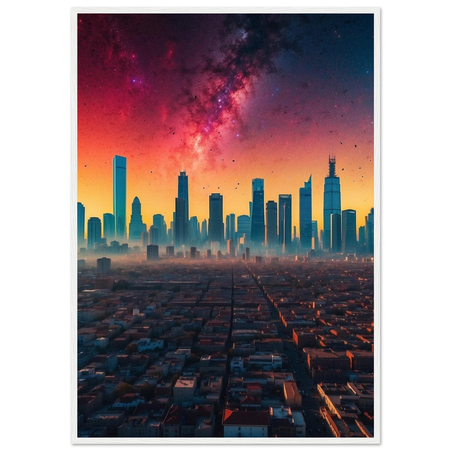 Premium Matte Paper Wooden Framed Poster