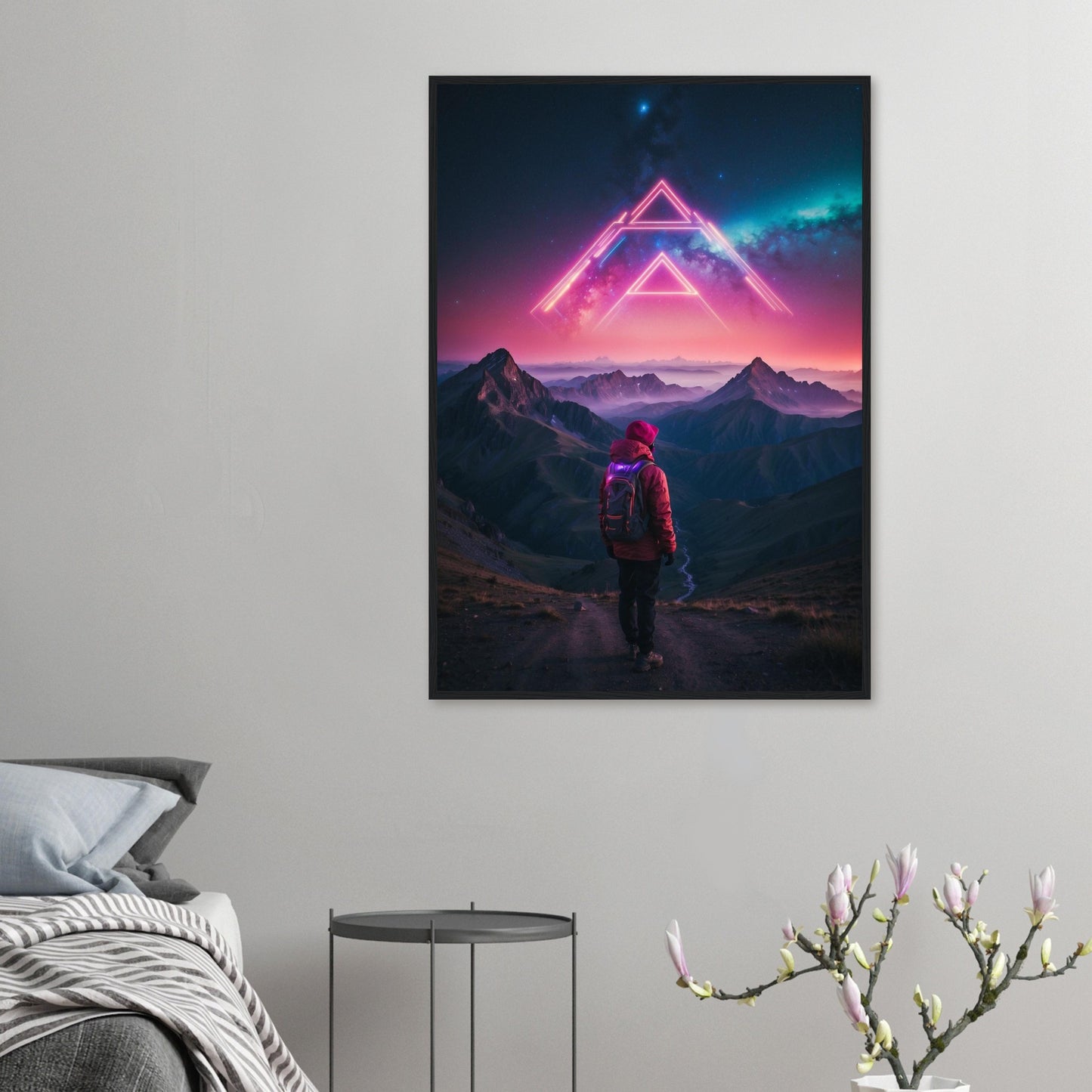Premium Matte Paper Wooden Framed Poster