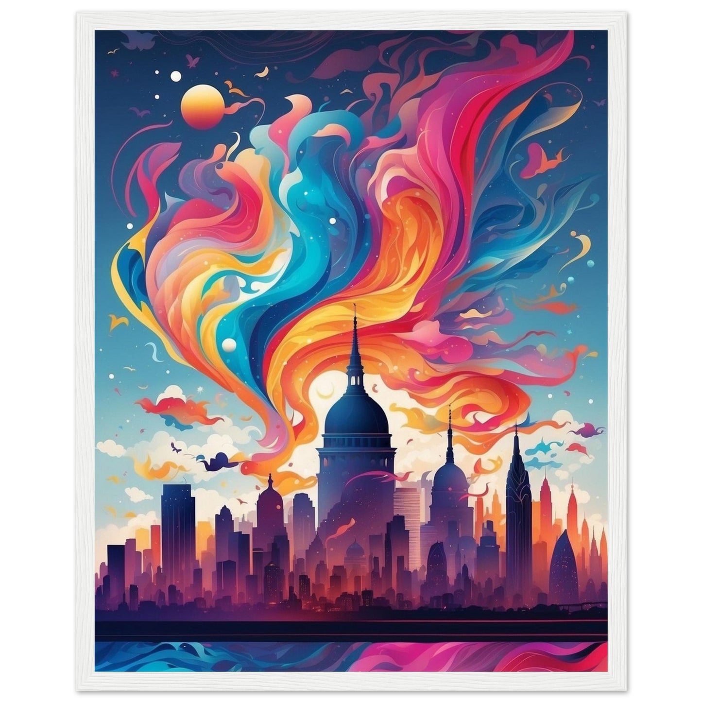 Premium Matte Paper Wooden Framed Poster