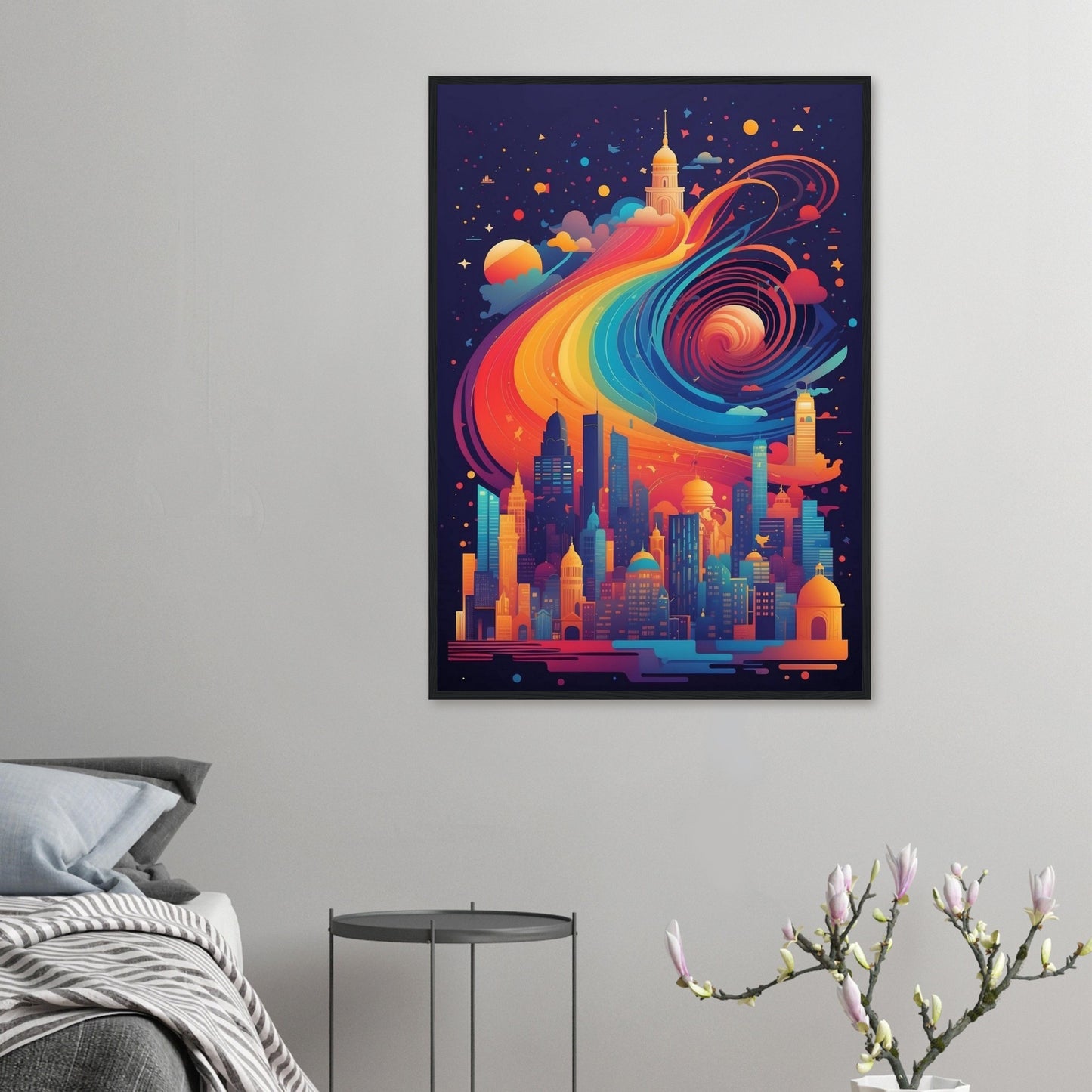 Premium Matte Paper Wooden Framed Poster