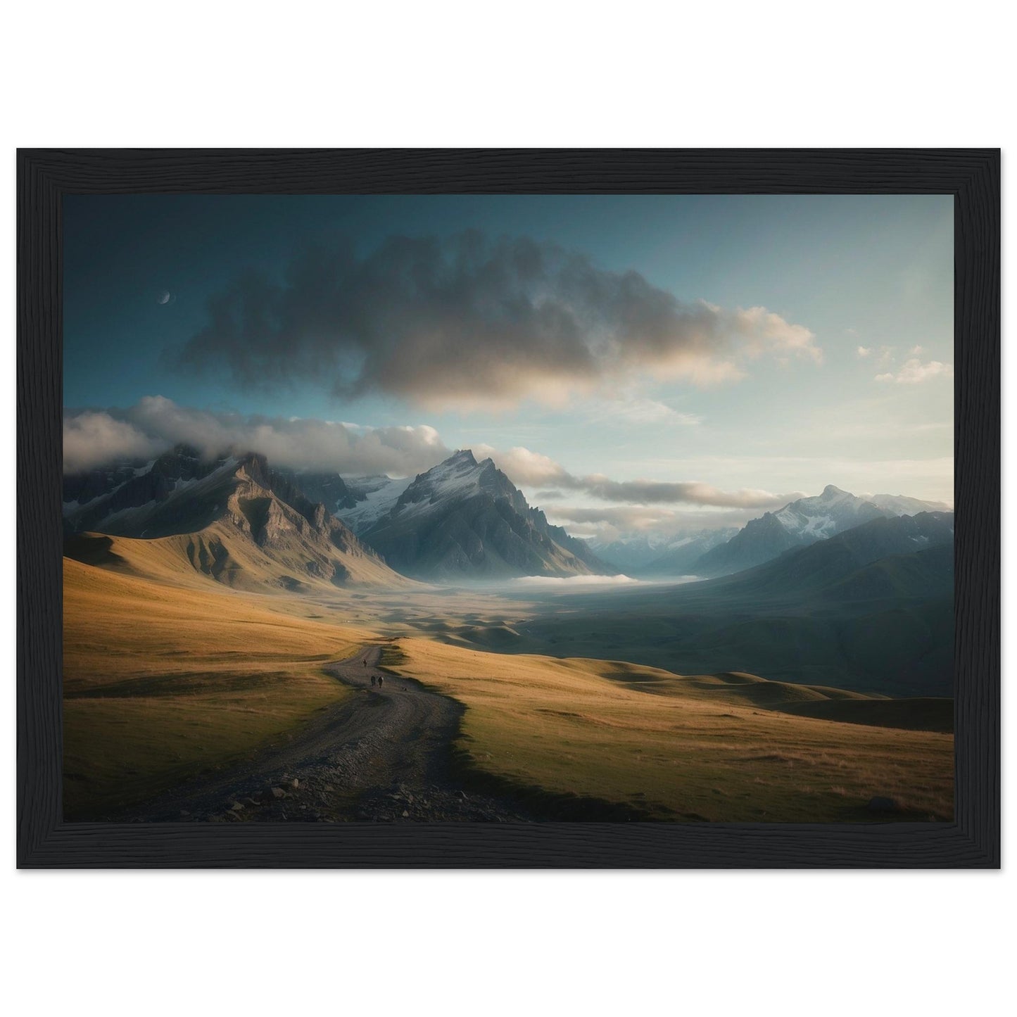 Premium Matte Paper Wooden Framed Poster