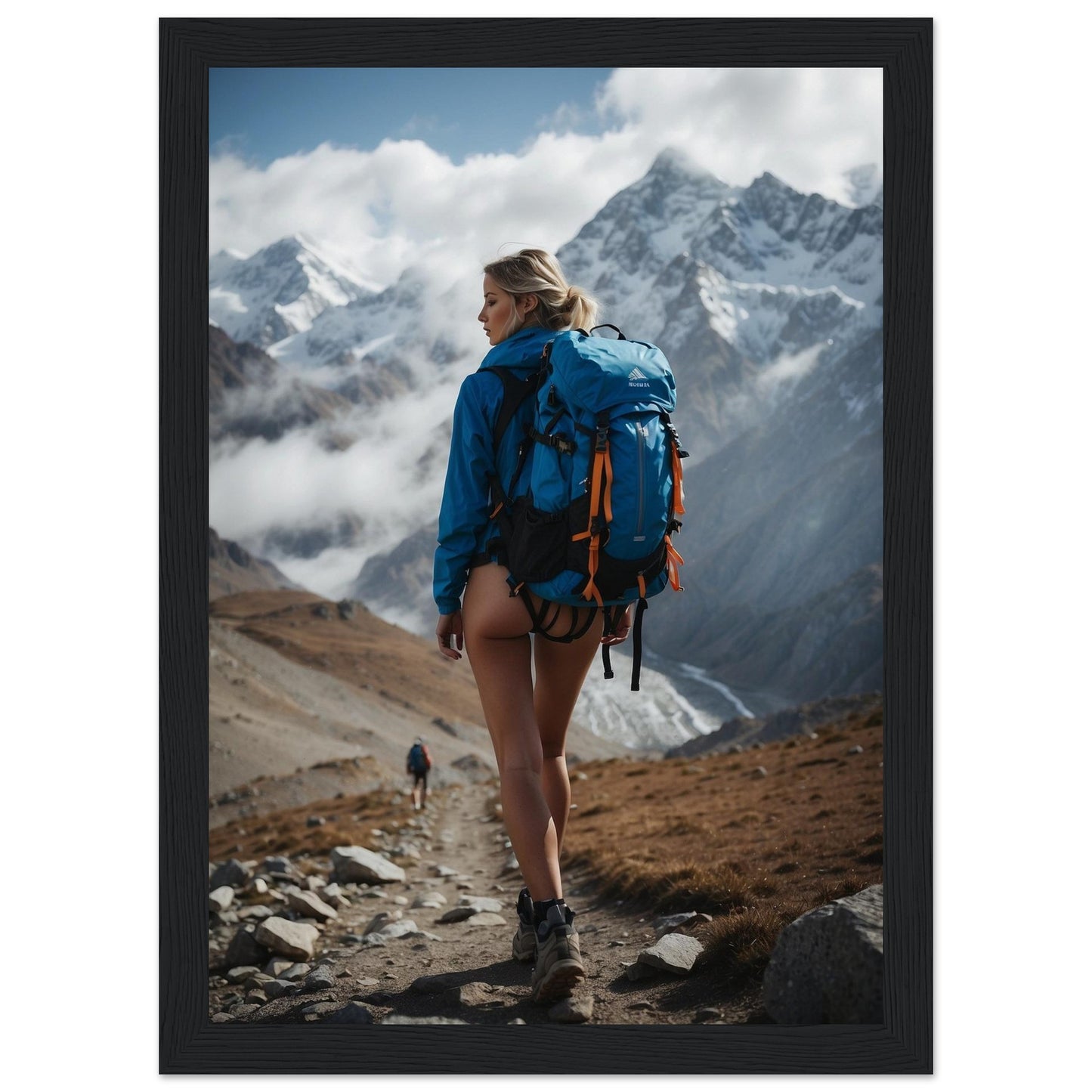 Premium Matte Paper Wooden Framed Poster