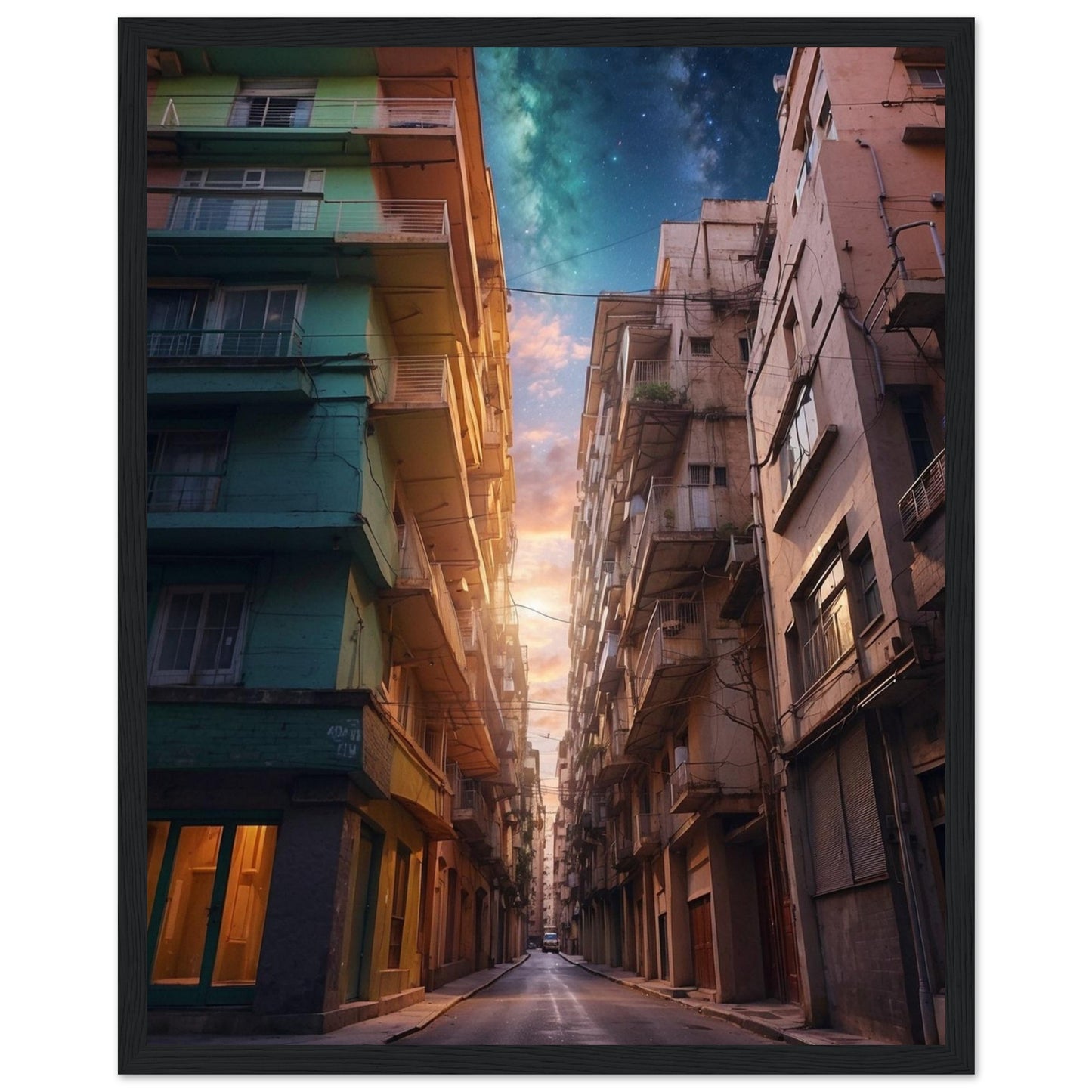 Premium Matte Paper Wooden Framed Poster