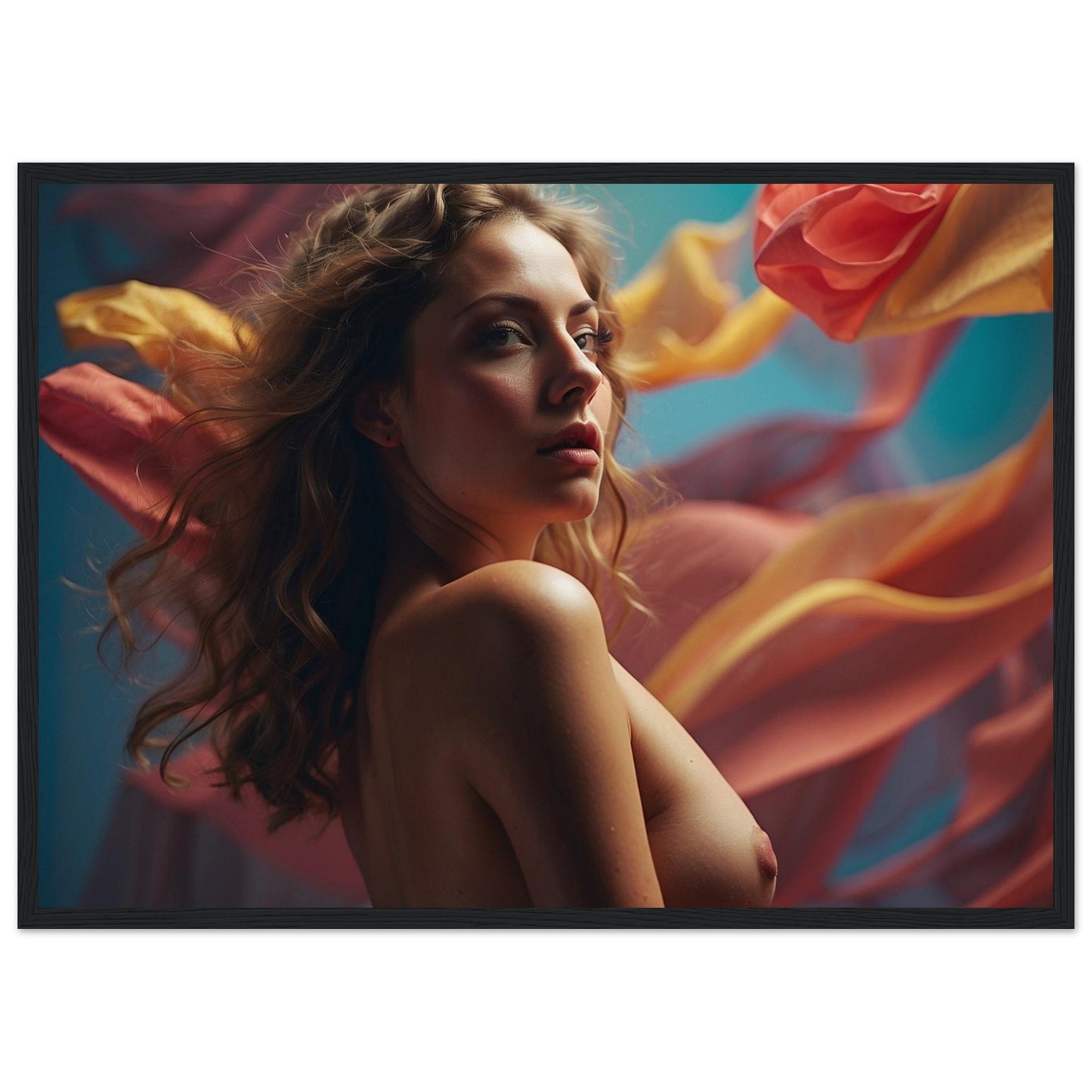 Premium Matte Paper Wooden Framed Poster