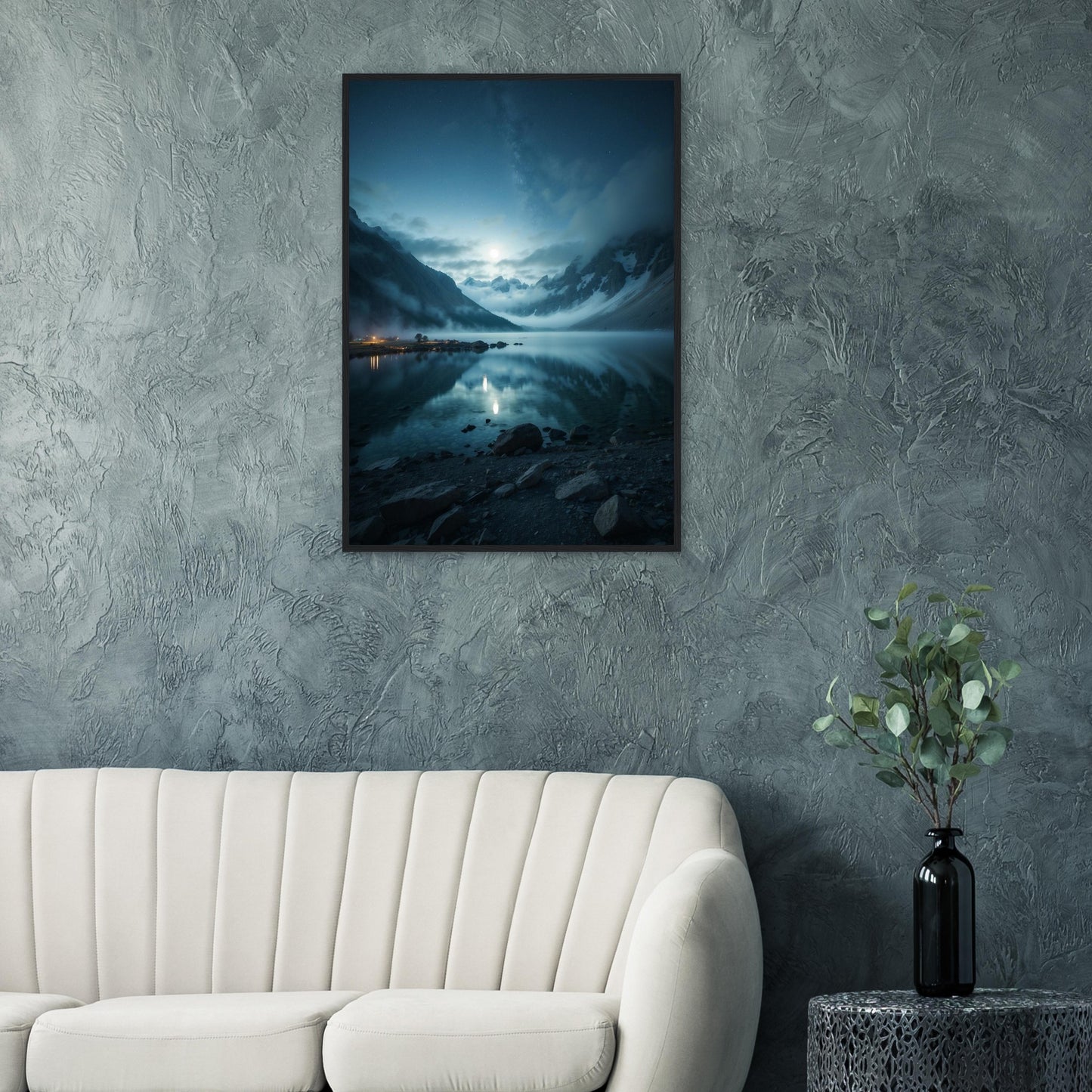 Premium Matte Paper Wooden Framed Poster