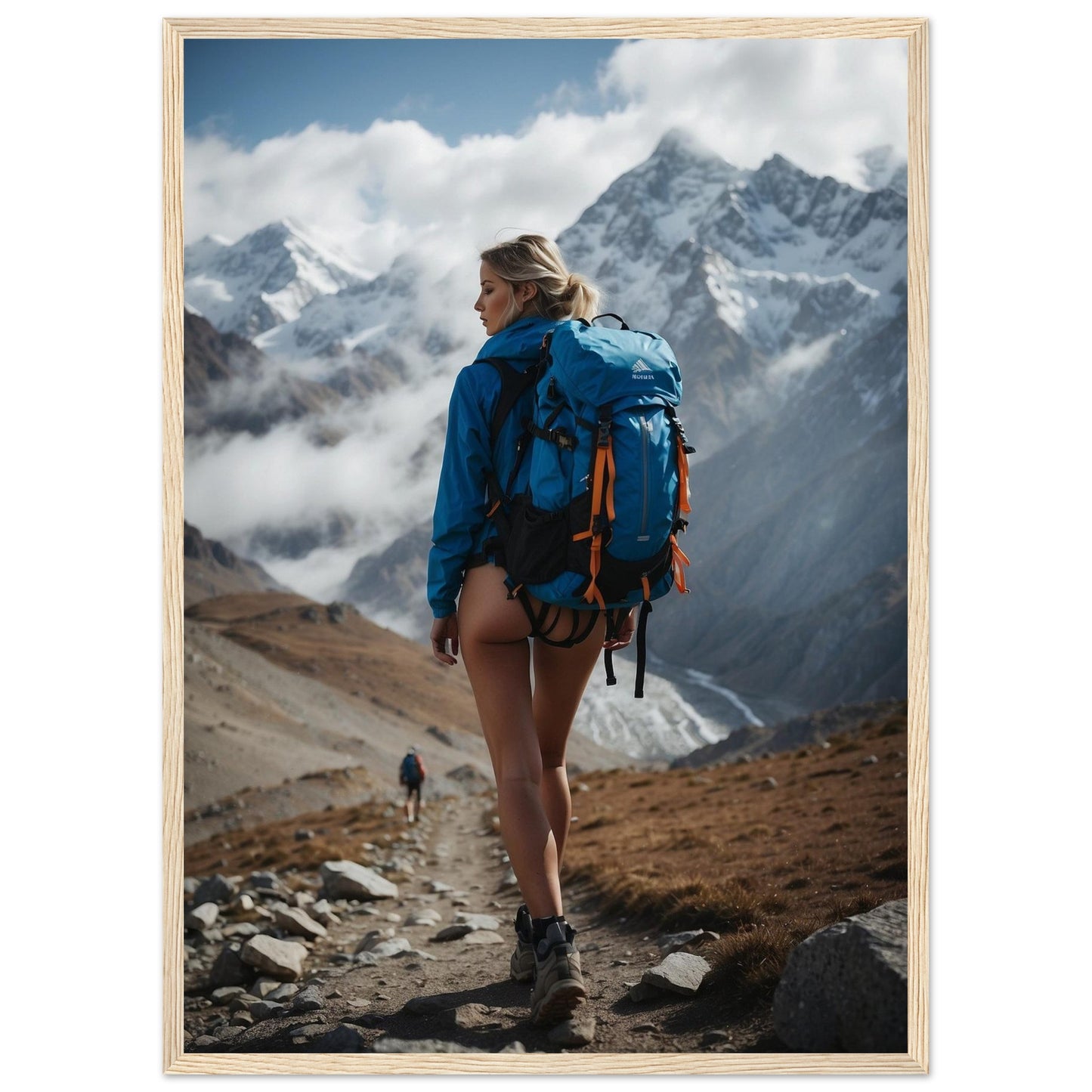 Premium Matte Paper Wooden Framed Poster