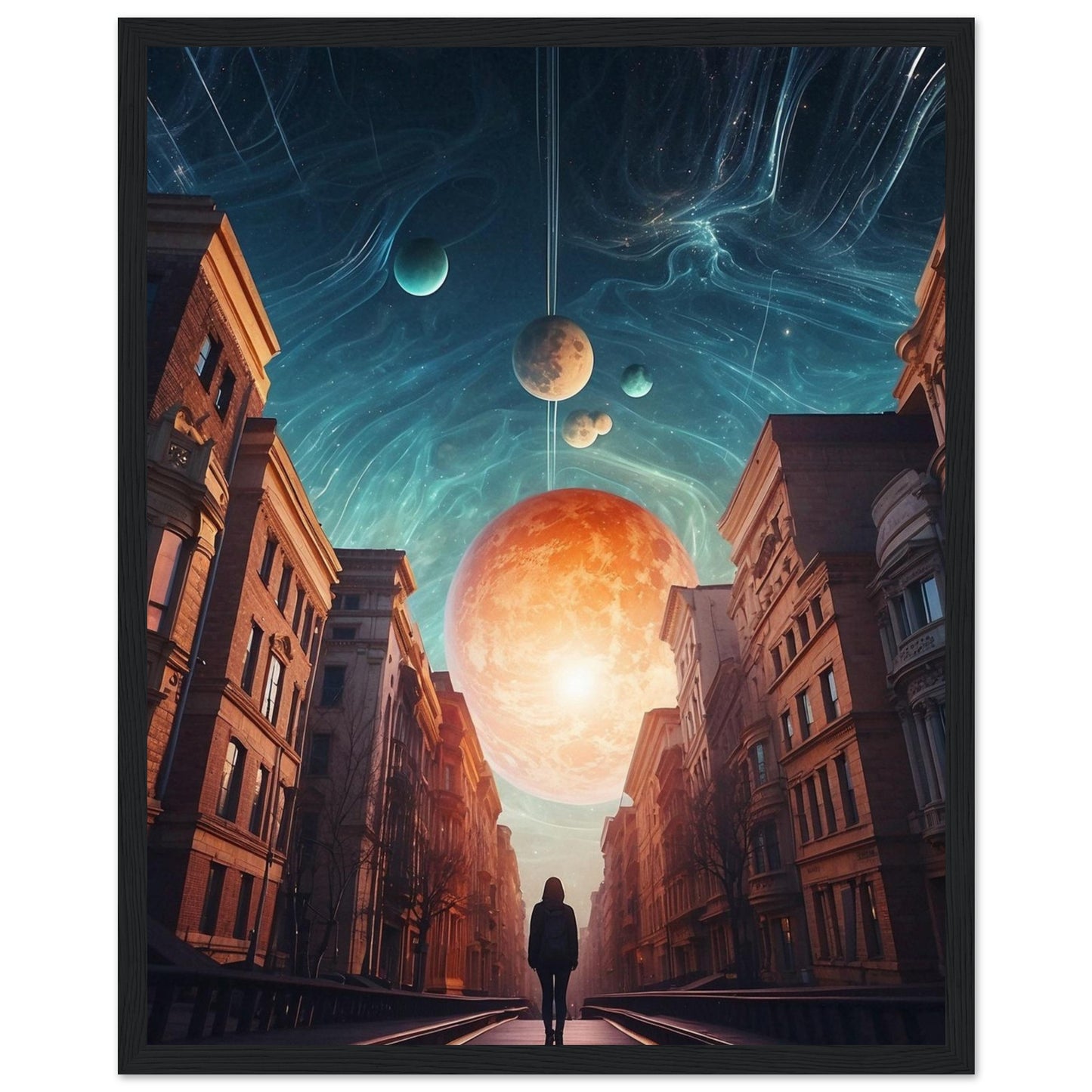 Premium Matte Paper Wooden Framed Poster