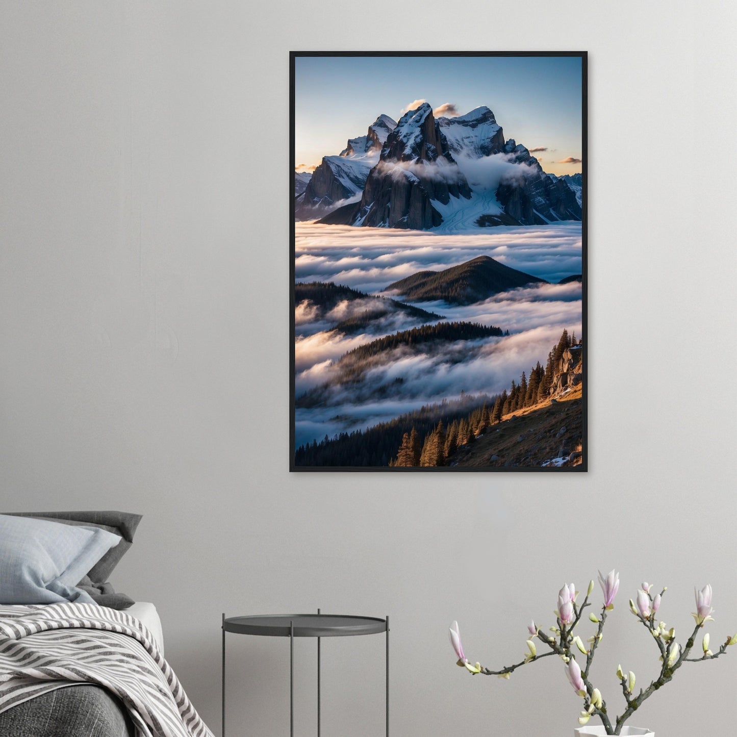Premium Matte Paper Wooden Framed Poster
