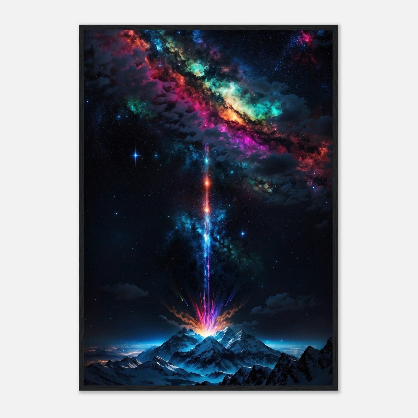 Premium Matte Paper Wooden Framed Poster