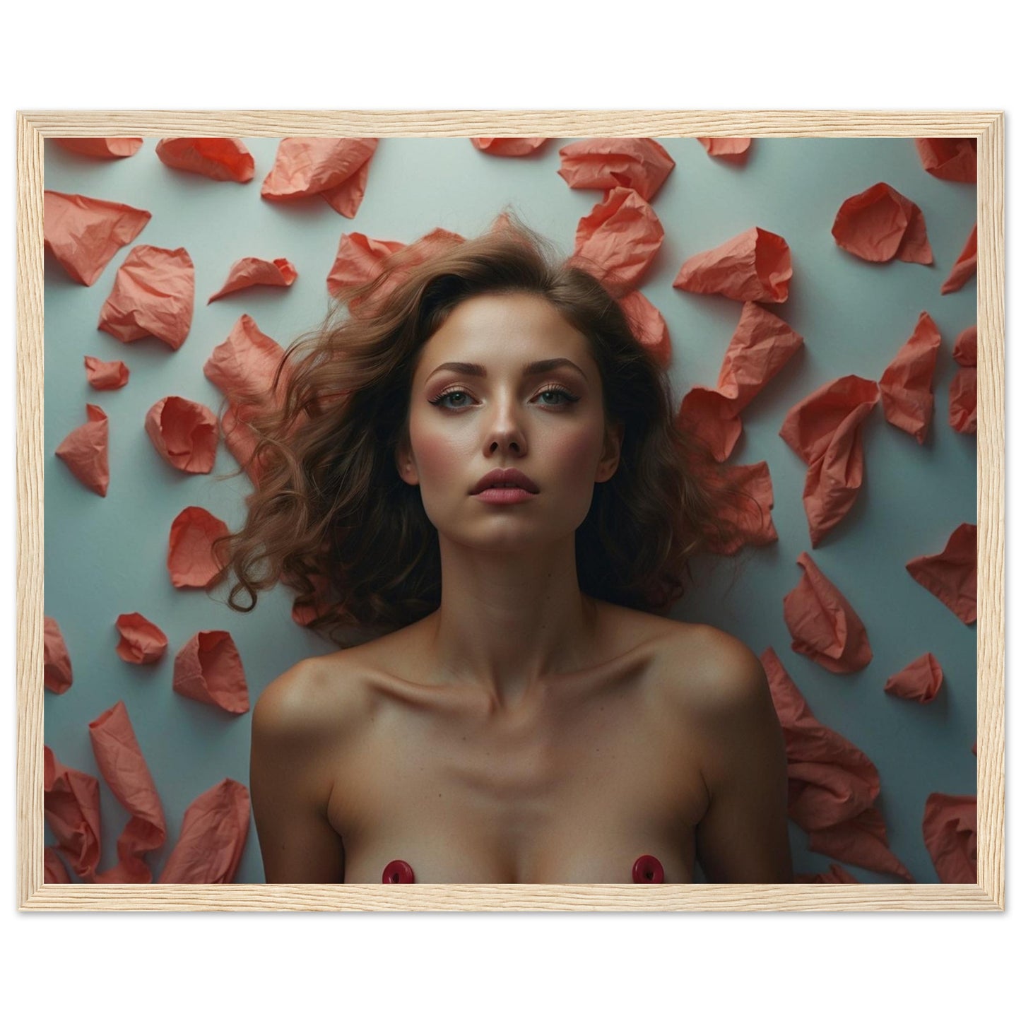 Premium Matte Paper Wooden Framed Poster