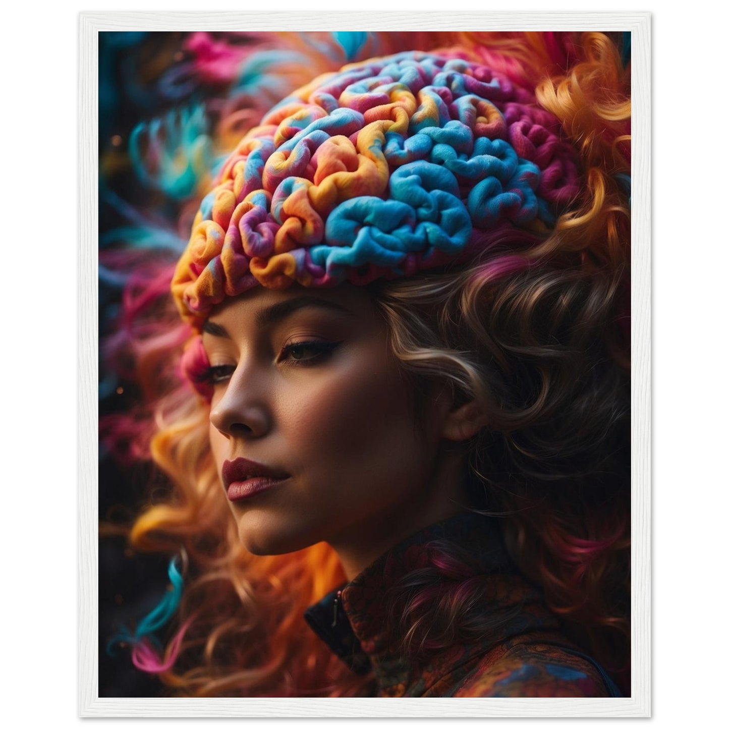 Premium Matte Paper Wooden Framed Poster