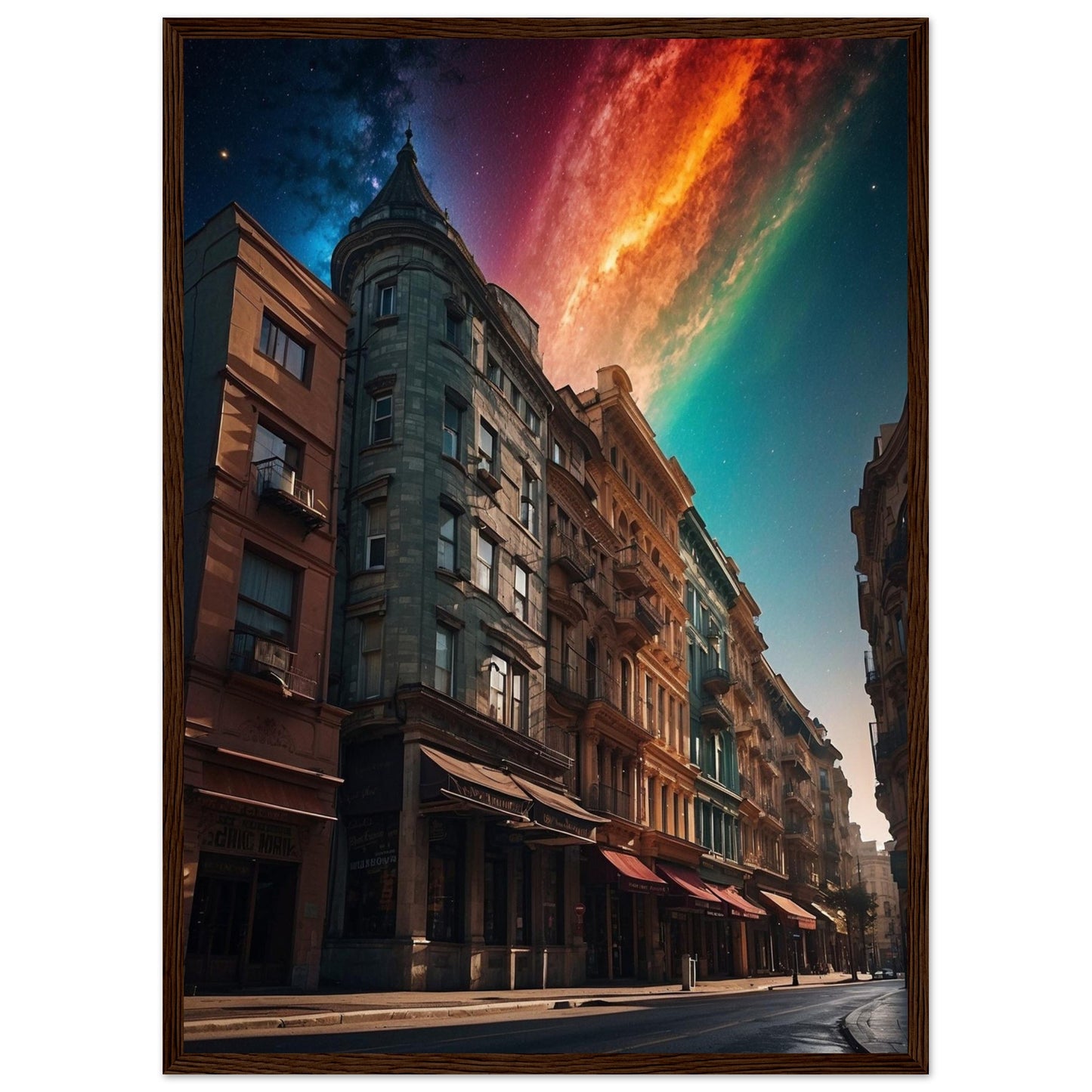 Premium Matte Paper Wooden Framed Poster