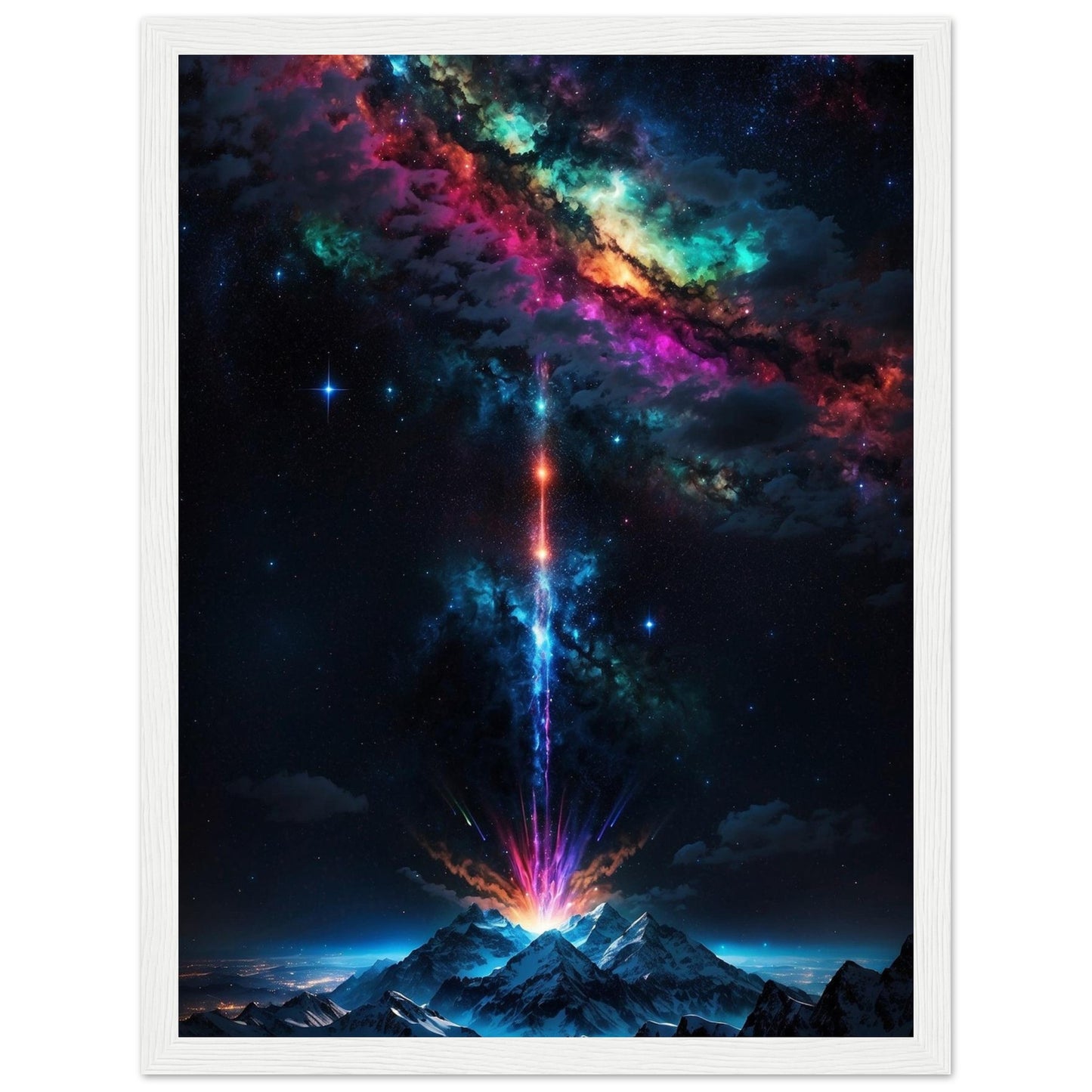 Premium Matte Paper Wooden Framed Poster