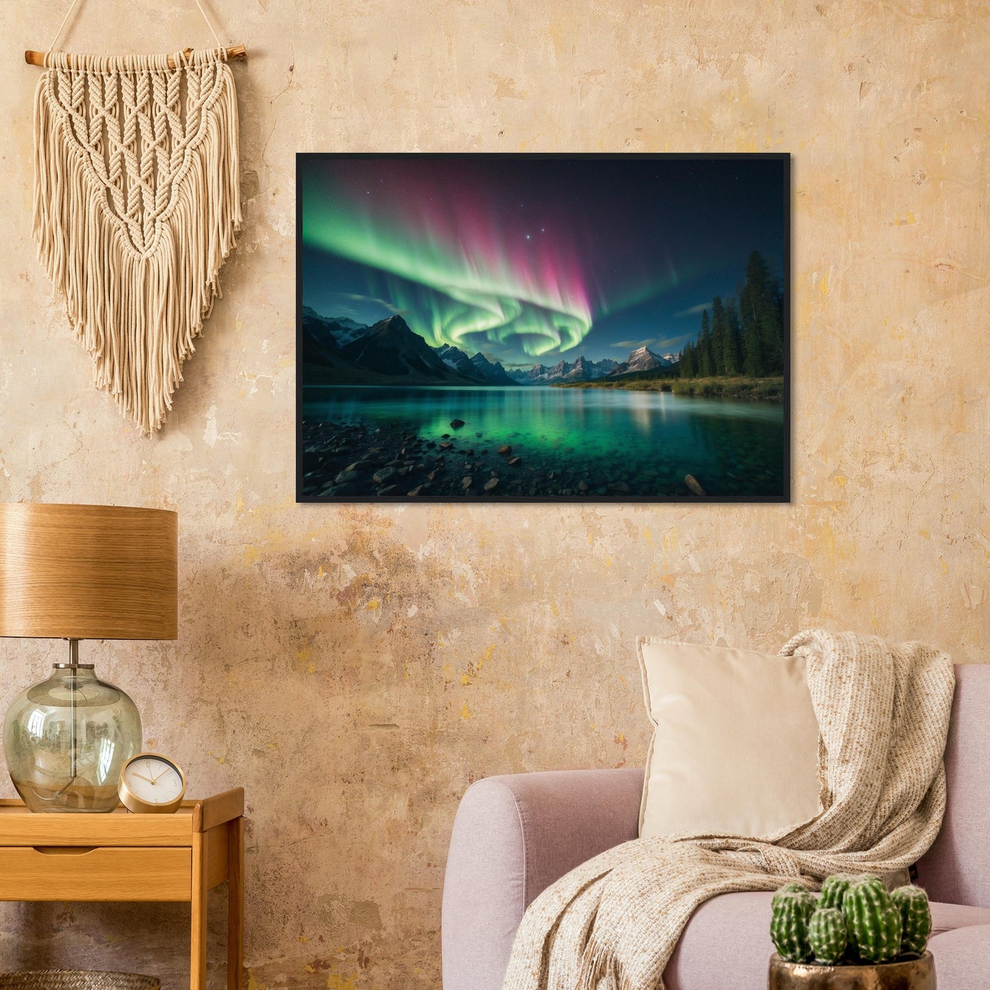 Premium Matte Paper Wooden Framed Poster