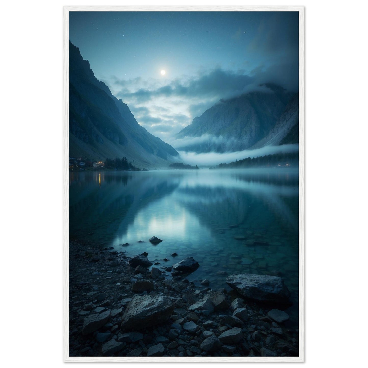 Premium Matte Paper Wooden Framed Poster