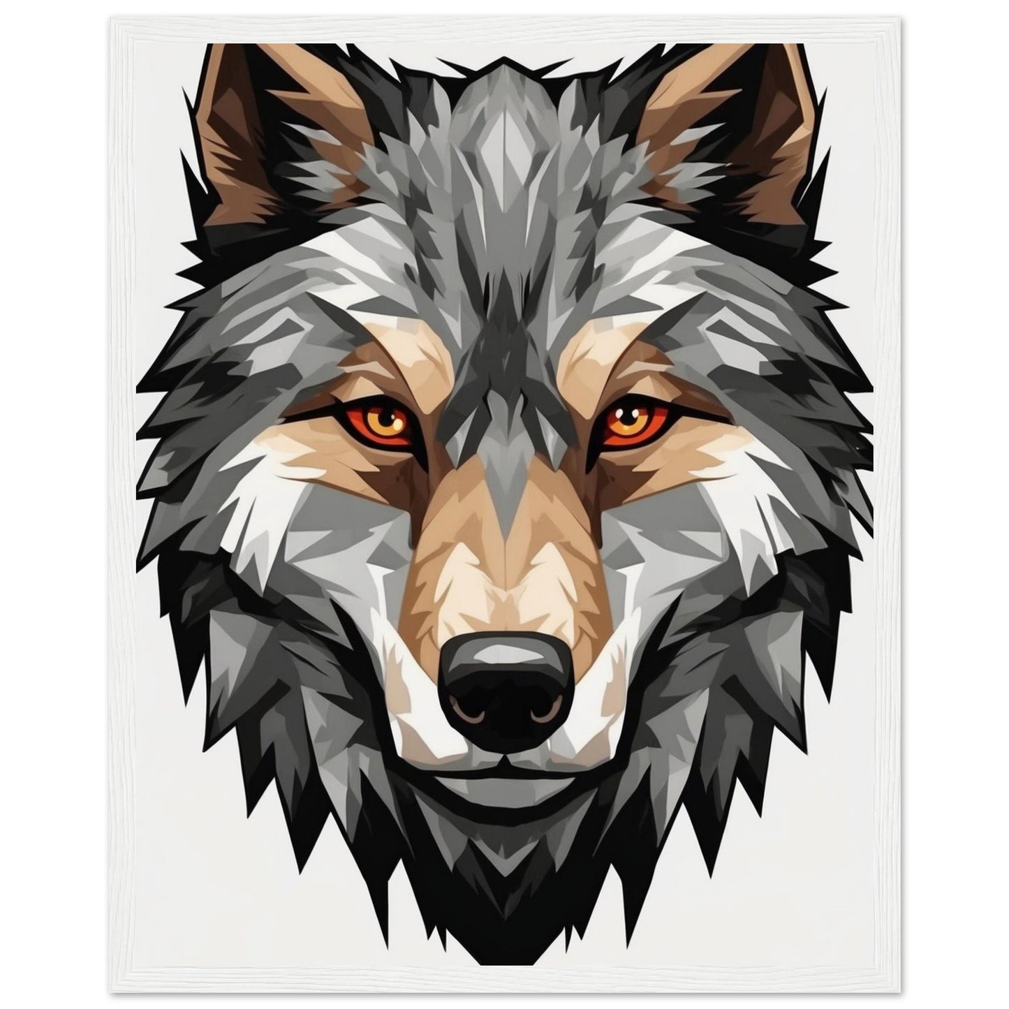 Premium Matte Paper Wooden Framed Poster